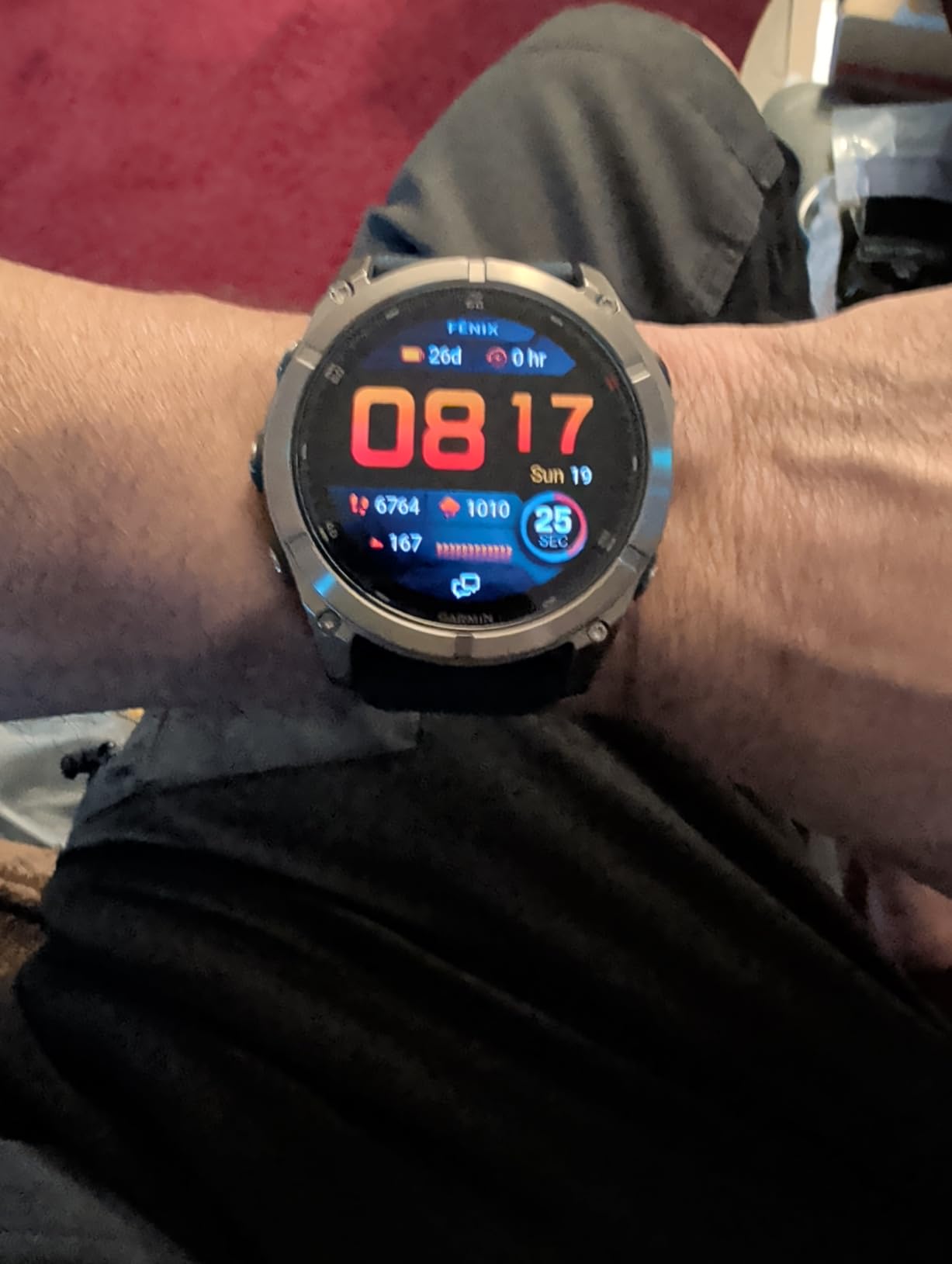fēnix® 8 Pro, 51mm, Sapphire, DLC Titanium, Black/Pebble Gray | Premium Multisport Smartwatch, inReach Technology, AMOLED Display, Built-In Flashlight, Dive-Rated, Built-In Speakers & Mic customer photo 1