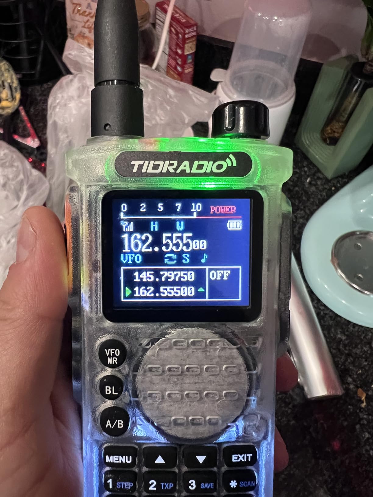 TIDRADIO TD-H9 10Watt GPS/APRS GMRS Radio Handheld (4PCS Battery), Web Upgrade, APP/PC Wireless Programming, Multi-Band Long Range Walkie Talkies, Spectrum Analysis, Texting, NOAA, AM, FM, Crystal-2Pack customer photo 1