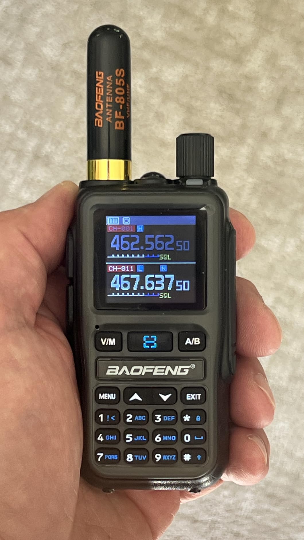 BAOFENG UV-5G Mini GMRS Handheld Radios, 999 CHs, App Programming, 2 Pack customer photo 2