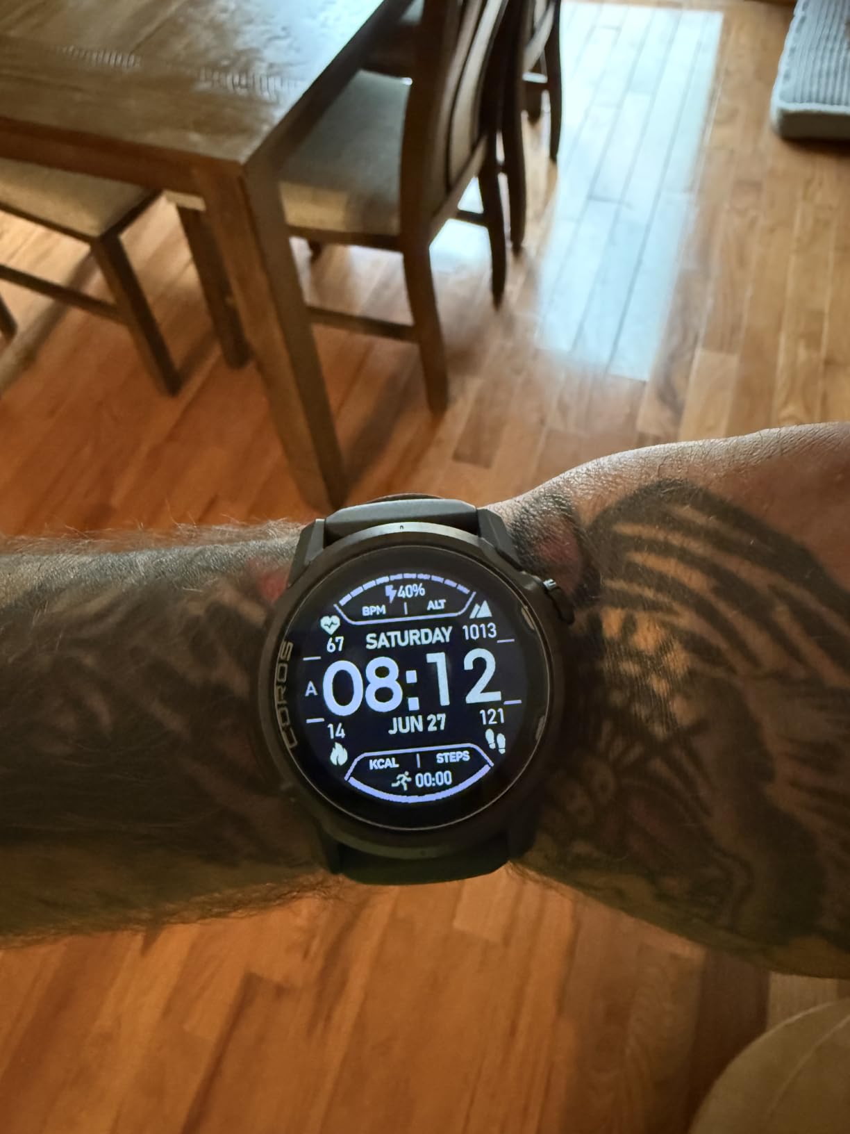 COROS APEX 4 (42mm) GPS Watch, 1.2 inch MIP, 34 Days Battery Life, Black, Voice Pins, Global maps with Turn-by-Turn Navigation, Hands-Free Calls, for Running, Skiing, and Climbing customer photo 2