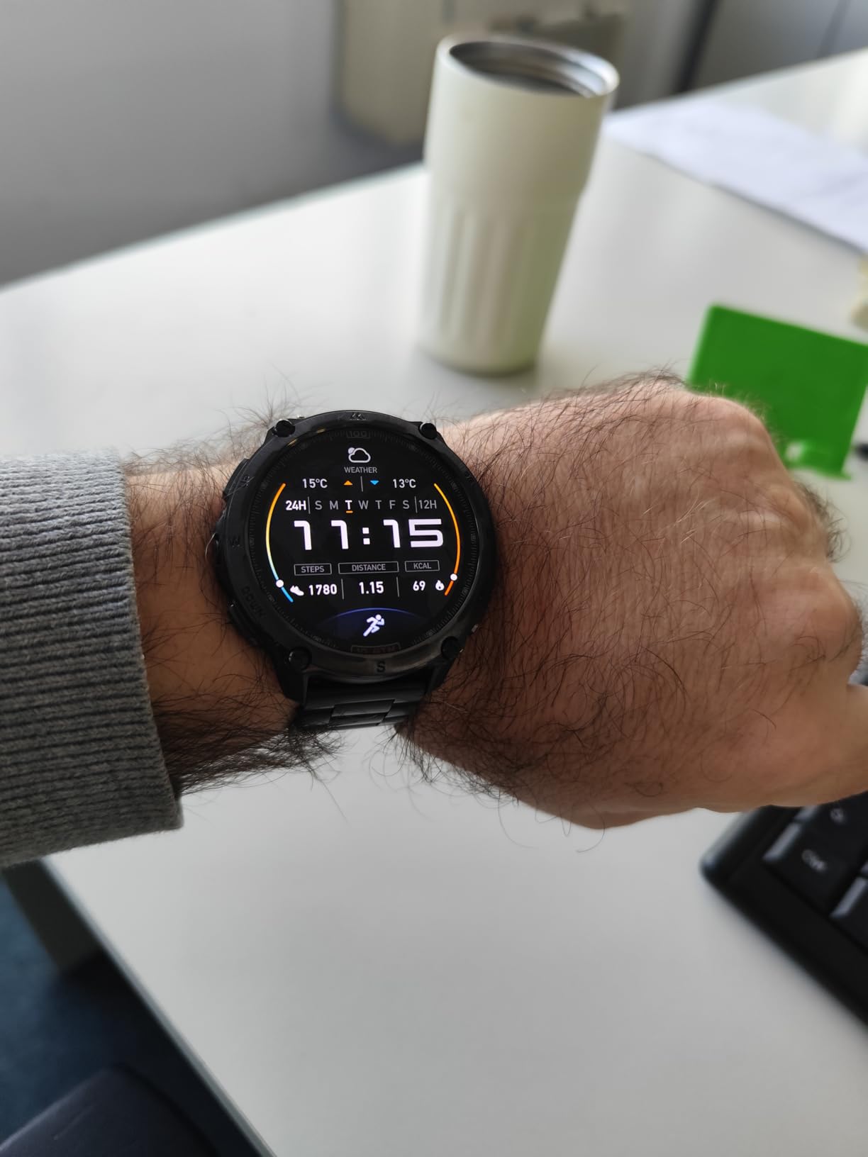 KOSPET Tank T4 Smart Watch, GPS & Offline Maps, 10 ATM & IP69K Waterproof customer photo 1