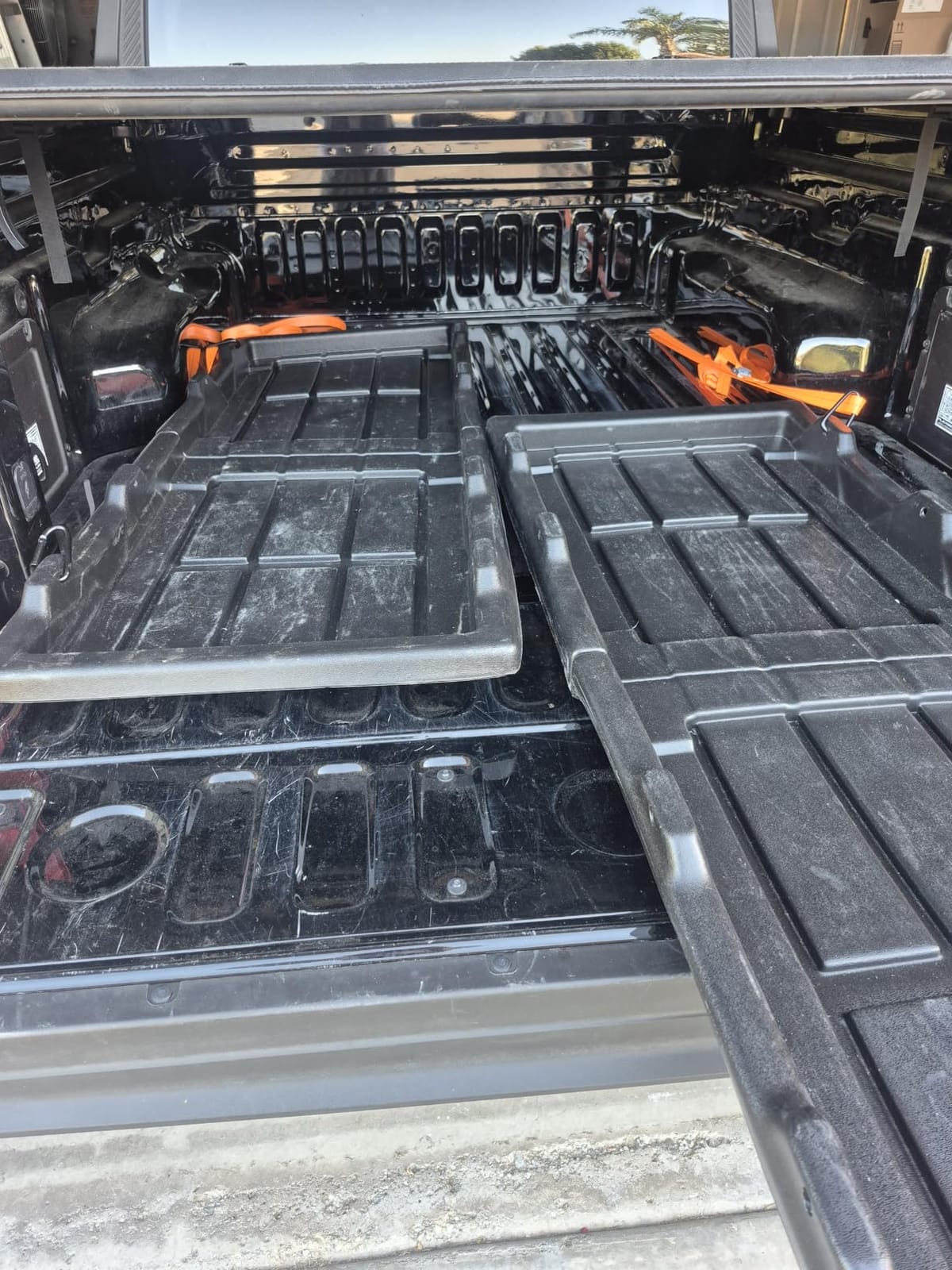 Slide-Out Truck Bed Cargo Tray Compatible with Ford F150 Chevy Silverado GMC Sierra Dodge Ram Toyota Tundra HDPE Lightweight Sliding Organizer Trolley System Accessories (5.2FT+ Bed ONLY) customer photo 2