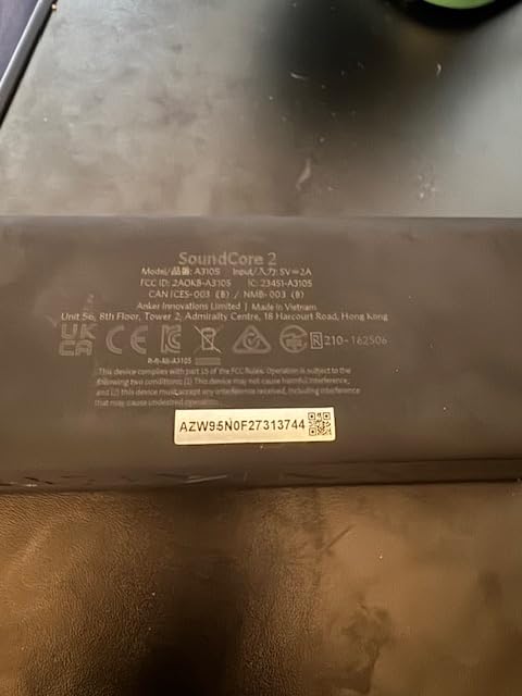 Anker soundcore 2 Portable Bluetooth Speaker, Stereo Sound, IPX7 | BassUp, 24H Playtime, Bluetooth 6, Wireless Speaker for Home, Outdoors, Travel-Mocha Brown customer photo 2