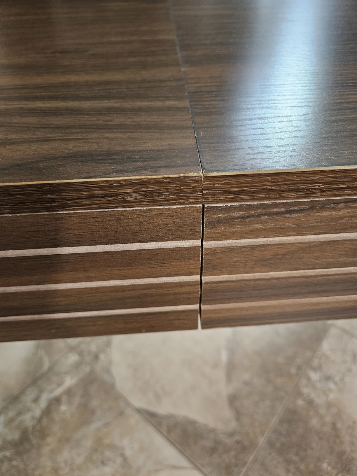 Tribesigns 79-Inch Extra Long Desk, Two Person Double Desk for Home Office, Wooden Long Computer Desk Writing Table for Office, Natural Oak customer photo 2