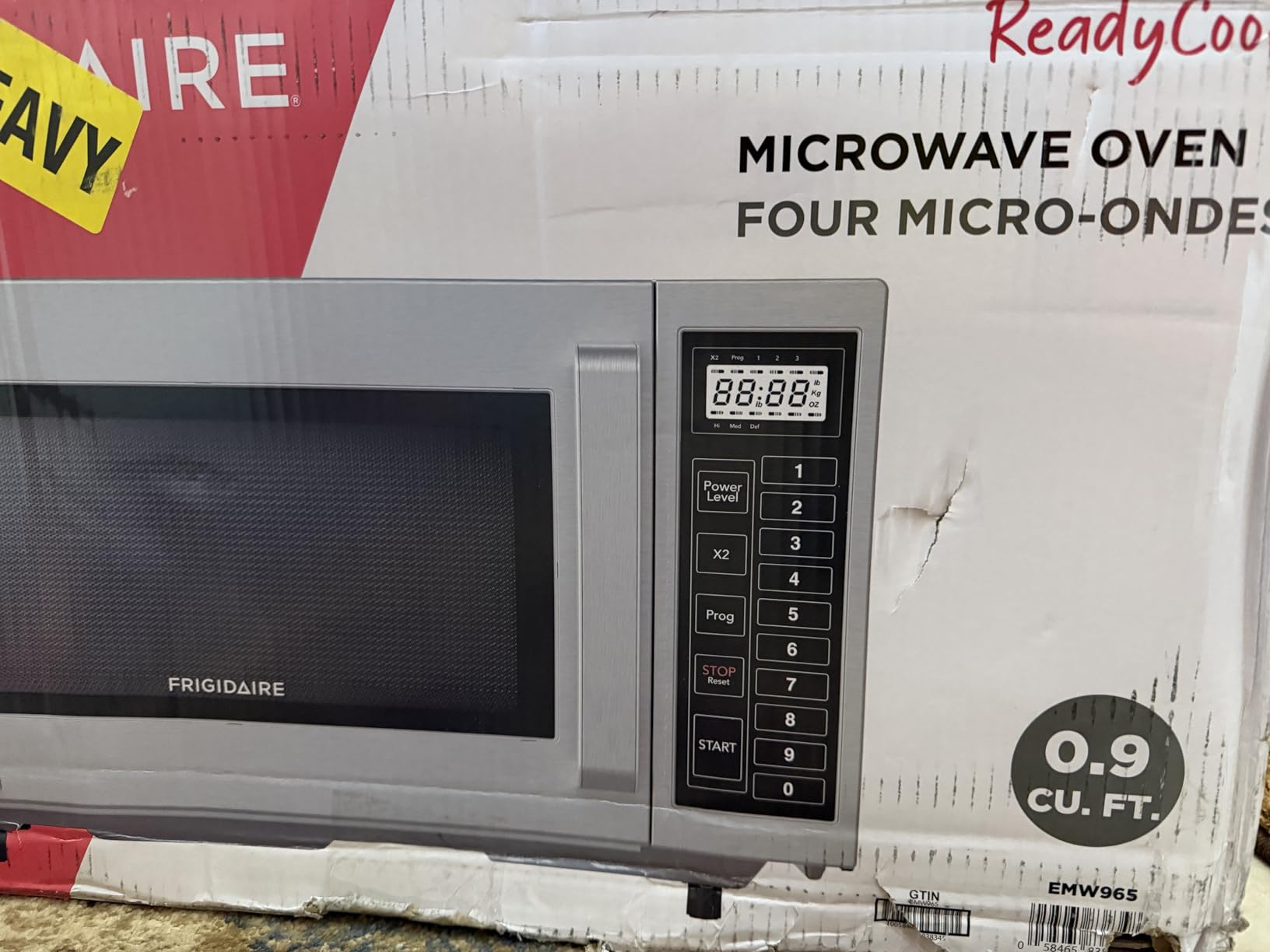 FRIGIDAIRE COMMERCIAL Kitchen Microwave Oven, 0.9 Cu Ft (1000 Watts), NSF certified customer photo 2