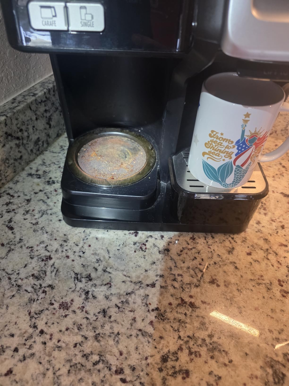 Hamilton Beach FlexBrew Trio 2-Way Drip & Single Serve Coffee Maker | Single Serve Coffee Maker & 12 Cup Coffee Maker | Compatible With K-Cups, Pods or Grounds | Fast Brewing | Black | 49902JN customer photo 2