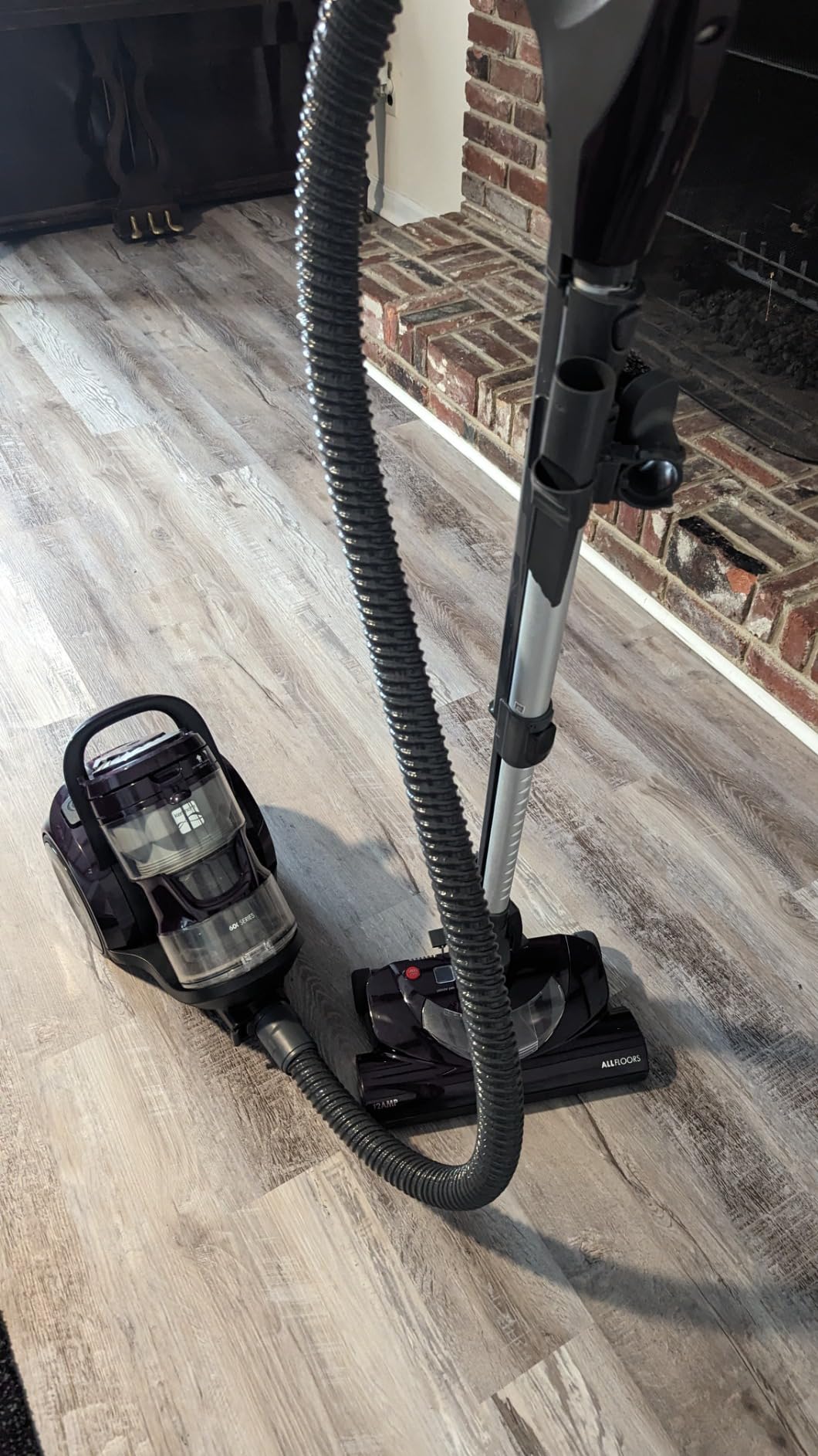 Kenmore DC5070.01 Upgrade 500 Series Bagless Canister Vacuum with Hair Eliminator Brushroll, 2-Motor Cyclonic Technology, HEPA Filtration & 24' Auto Cord Rewind for Pet, Carpets, Hard Floors, Stairs customer photo 2