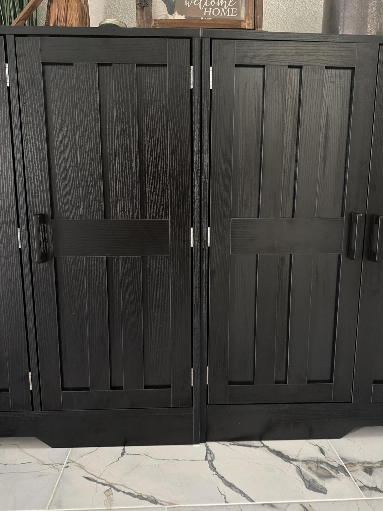 Modern Farmhouse Buffet Cabinet with Storage, 85