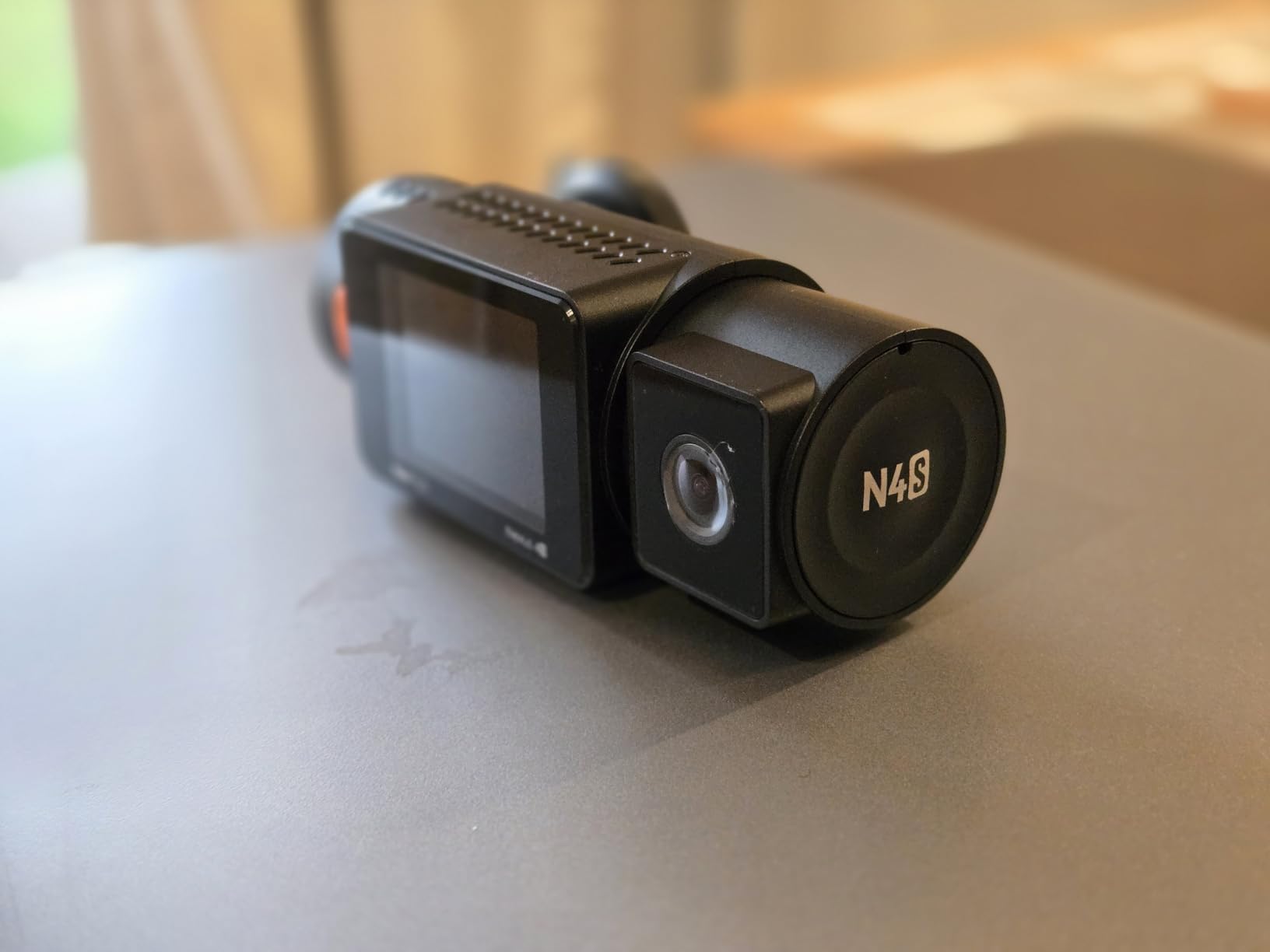 Vantrue New N4S 3 Channel Dash Cam, STARVIS 2 Night Vision, Front Rear Inside Dashcam for Cars, Front and Rear Dual Channel, PlatePix Tech, Parking Mode, Wi-Fi, GPS, 2