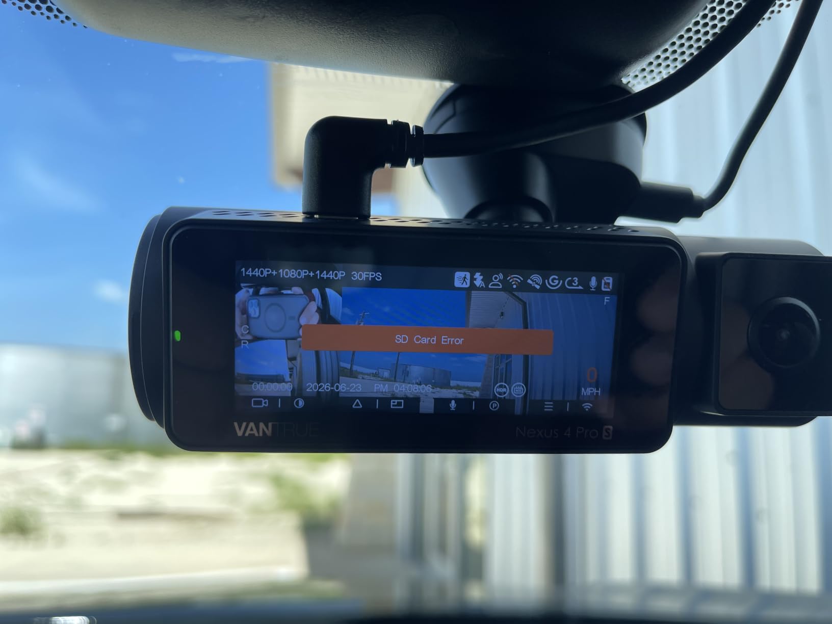 Vantrue New N4 Pro S 4K 3 Channel Dash Cam, Triple STARVIS 2 Dash Camera for Cars, 4K+1080P+2.5K Front and Rear Inside, HDR IR Night Vision, 24/7 Buffered Parking Mode, GPS, Wi-Fi, Support 1TB (RC18) customer photo 1