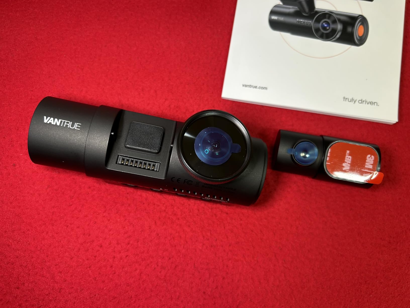 Vantrue New N4 Pro S 4K 3 Channel Dash Cam, Triple STARVIS 2 Dash Camera for Cars, 4K+1080P+2.5K Front and Rear Inside, HDR IR Night Vision, 24/7 Buffered Parking Mode, GPS, Wi-Fi, Support 1TB (RC18) customer photo 2