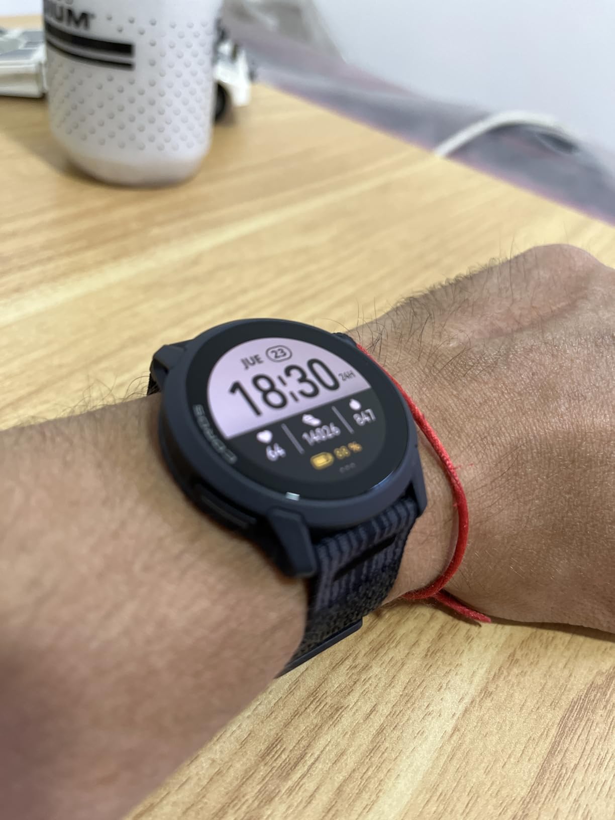 COROS PACE 4 Ultralight Sport GPS Watch for Run - Black Nylon, Standard | 1.2