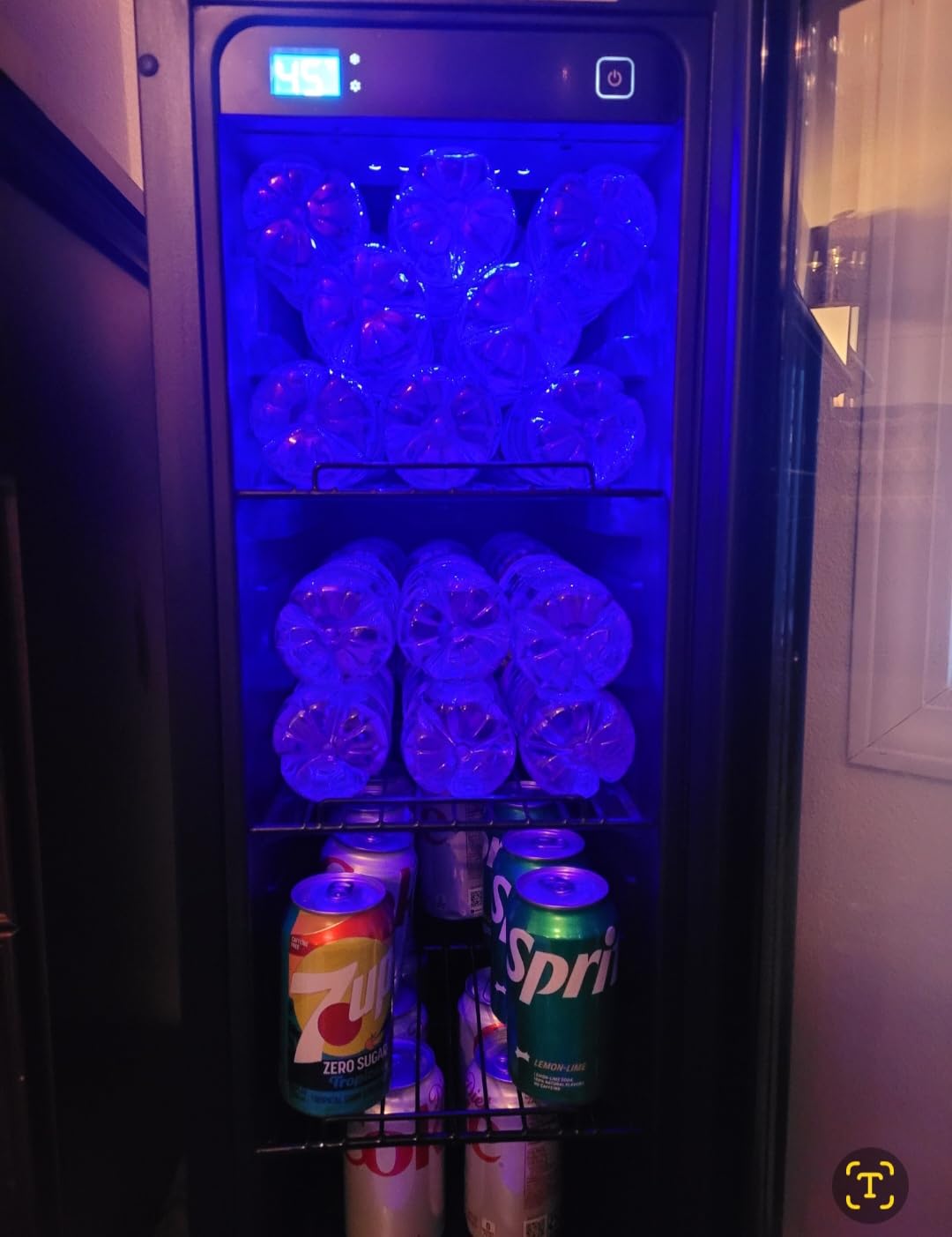 187 Bottle Wine Cooler Refrigerator, 24 Inch Freestanding/Built-in Wine Fridge, Large Capacity Wine Cooler with Fast Cooling, 41F-64F Temp Control for Home Office Kitchen, Wine Enthusiast Gift customer photo 2