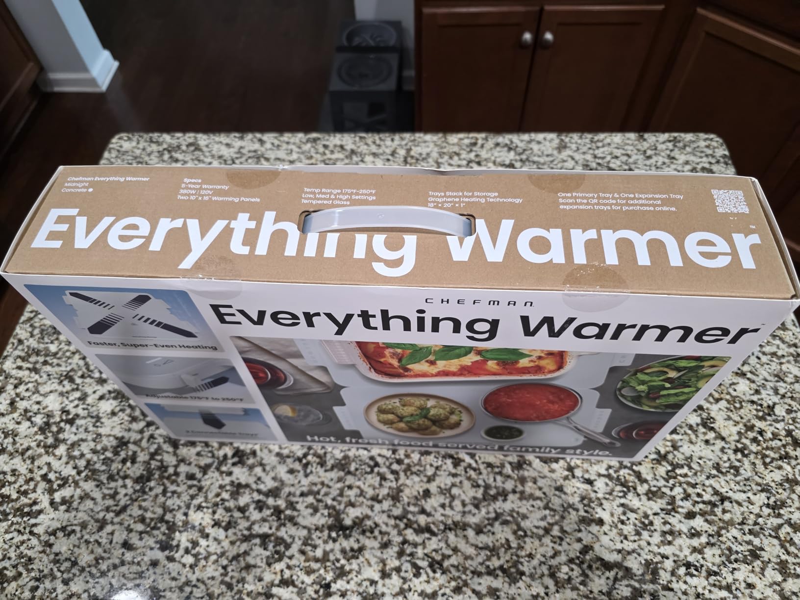 Chefman Everything Warmer Electric Warming Tray, 20