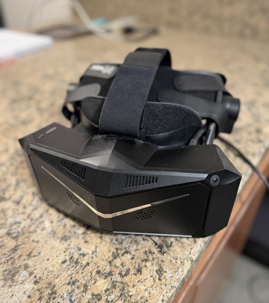 Crystal Light VR Headset for PC, 2880x2880 per Eye, 8K QLED Display with Local-Dimming, Inside-Out Tracking, PC VR Headset for Flight Sims, iRacing & Gaming (Full Payment Version) customer photo 2