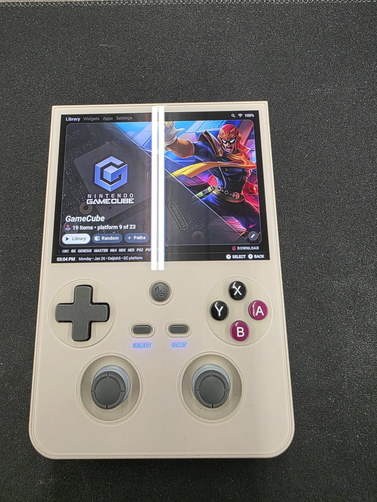Anbernic RG477V Retro Handheld Game Console, 4.7 Inch Touch Screen Android 14 System Support WiFi 6E Bluetooth 5.3 Dimensity 8300 Processor 8+128GB(Black) customer photo 2