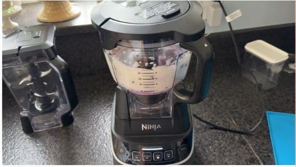 Ninja UltraCrush Pro Kitchen System, 1500W, 72oz Blender, Silver, BP401 | Total Crushing Tech for smoothies, ice crush & chopping. 72-oz blender, 8-cup processor & 18-oz to-go cup. 1500W. customer photo 2