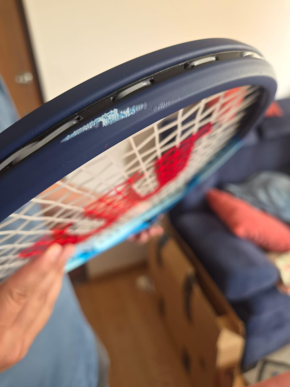 Wilson Tour Slam Lite Tennis Racket - Blue, Grip Size 3-4 3/8