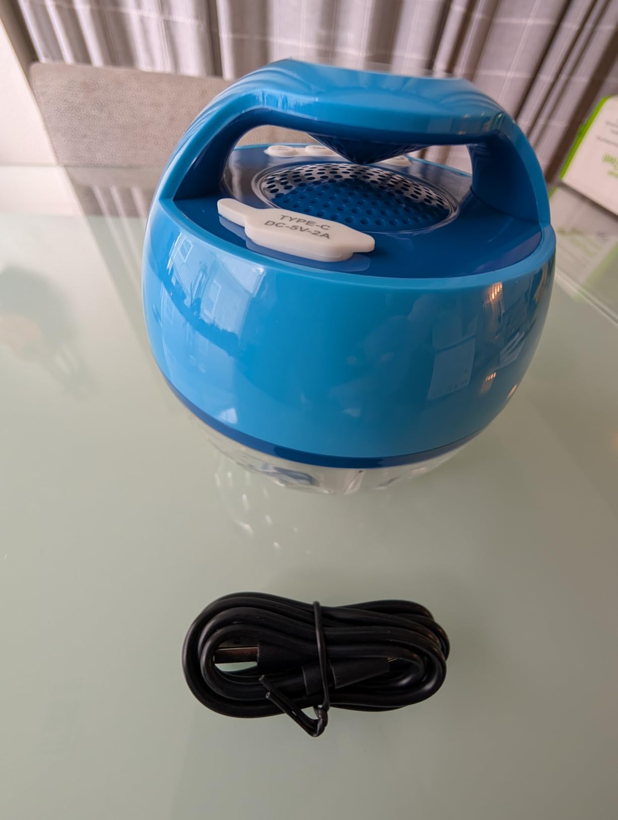 Luxfero Floating Bluetooth Pool Speaker with RGB Lights, Hot Tub Speaker | Top & Bottom Lights, Bluetooth 5.4, 6W, 360 degree Surround Sound, Hands-free Call, IP68 Waterproof, Type-C Charging, Portable customer photo 1