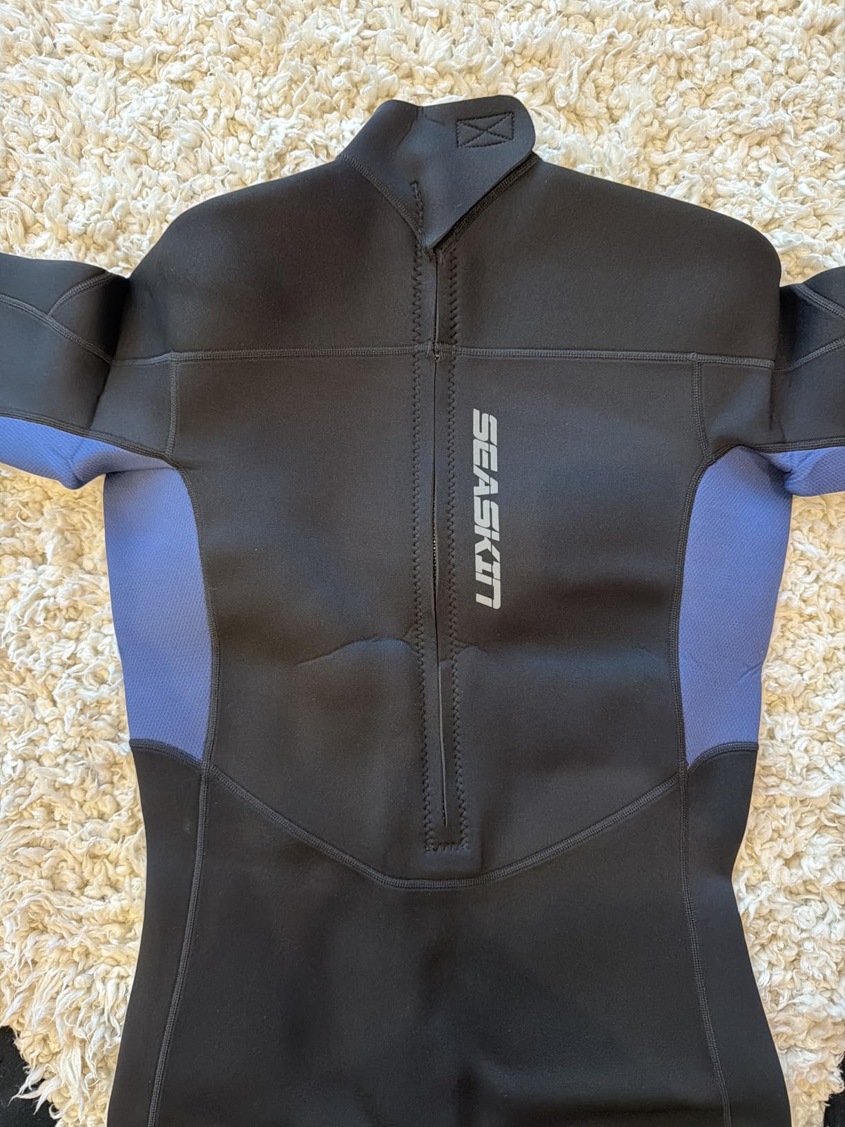 Seaskin Full Wetsuits for Men 3mm Back Zip Diving Suits customer photo 2