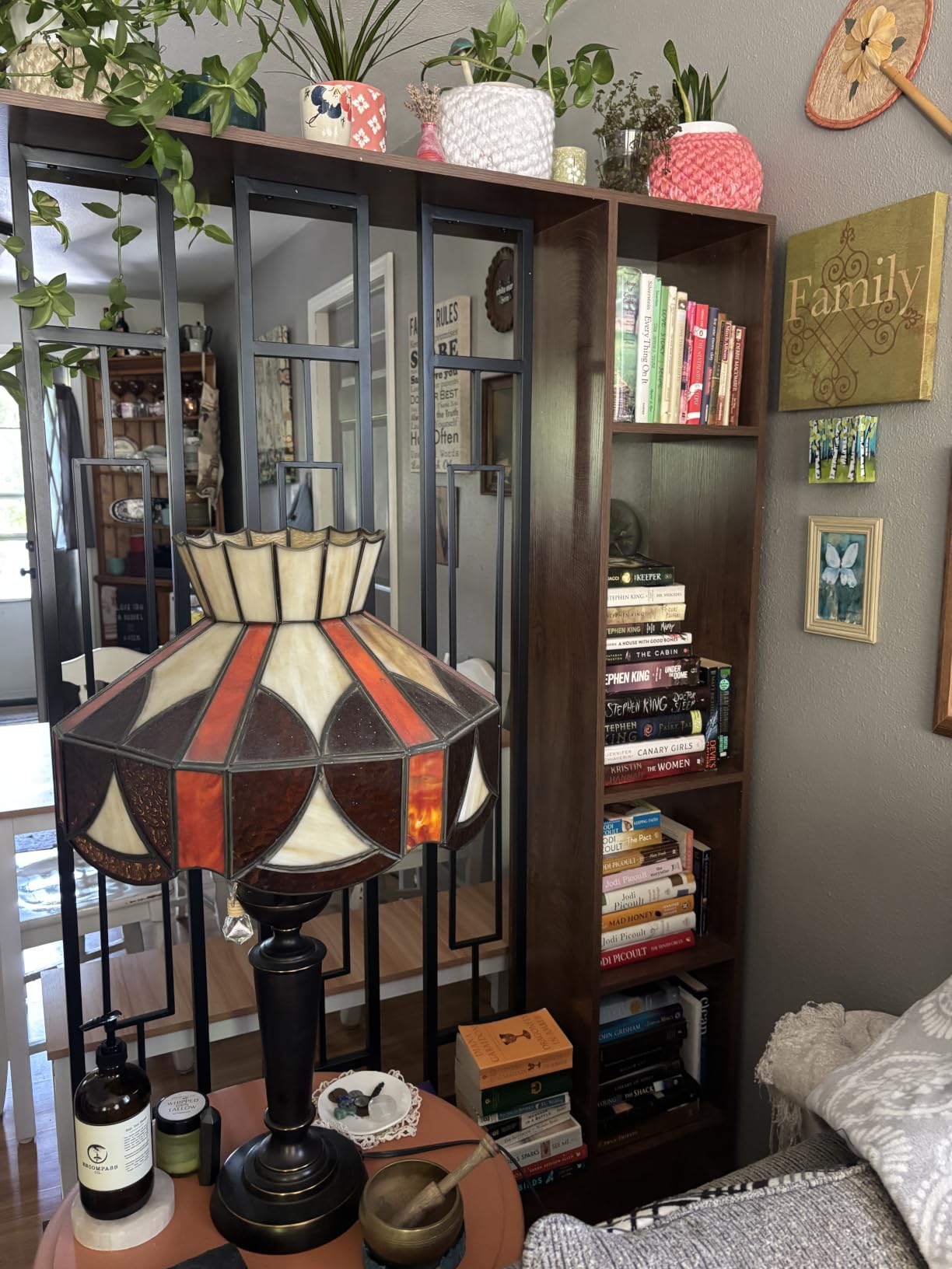 Tribesigns Room Divider with Shelves, 71
