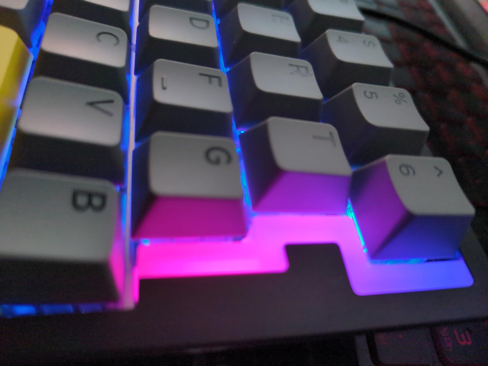 AJAZZ AK029 Wired One-Handed Hall Effect Mechanical Gaming Keypad, 29 Keys | Magnetic Switch, Rapid Trigger, 8KHz Polling, SOCD/DKS, RGB Backlit, Web Driver Customizable, Portable, Black Gray customer photo 2