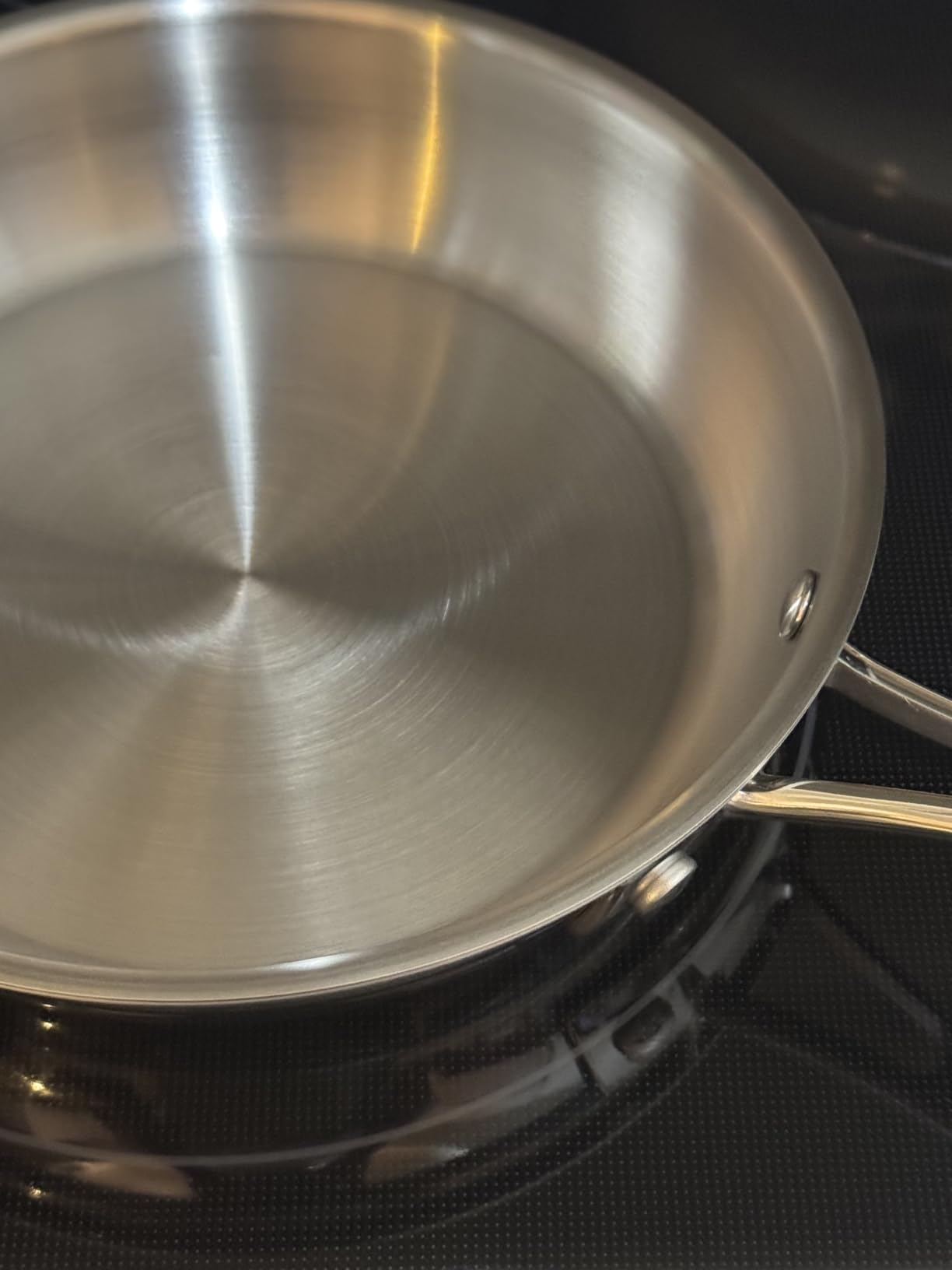 MICHELANGELO Fully Clad Tri-Ply Stainless Steel Frying Pan Set 8