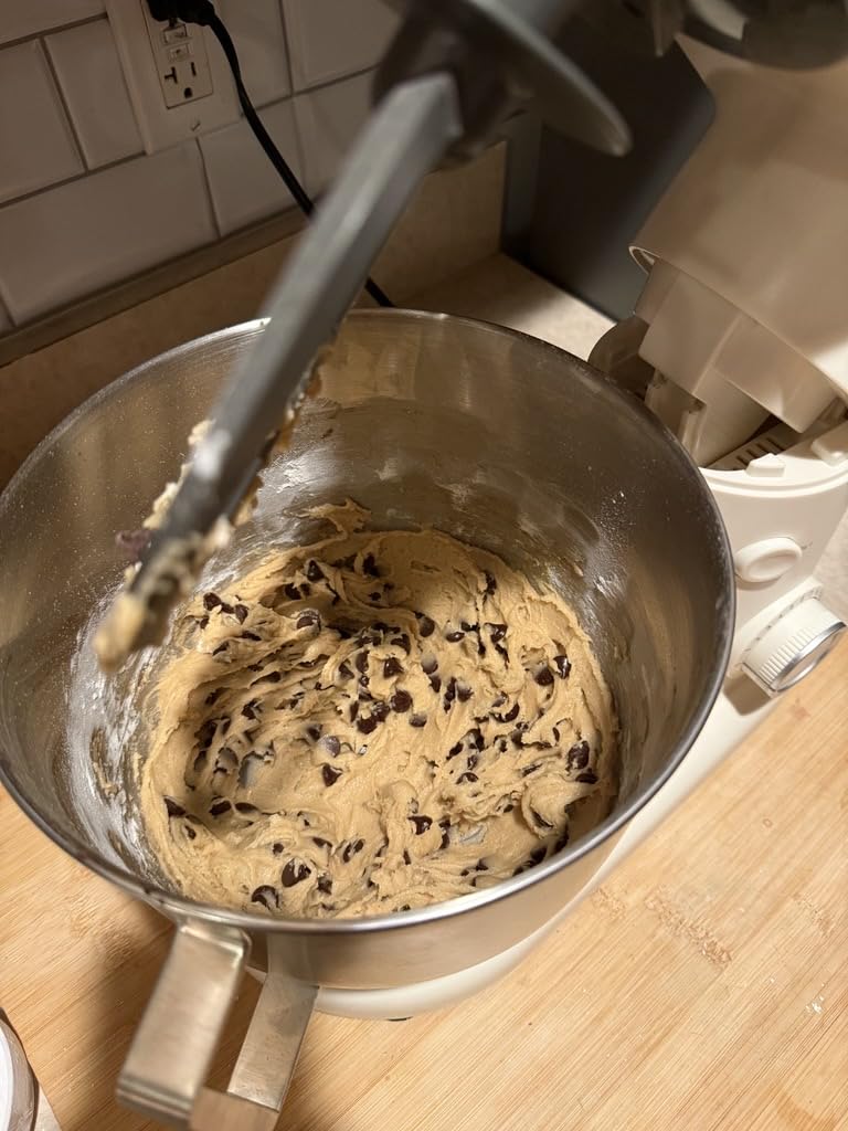 Martha Stewart 5.3QT Tilt Head Stand Mixer, 12 Speeds, Stainless Steel Bowl | Dough Hook, Stainless Whisk, Beater, Removable Splash Shield, Bread, Cake & Whipping, Electric Kitchen Mixer, Caviar Gray customer photo 1