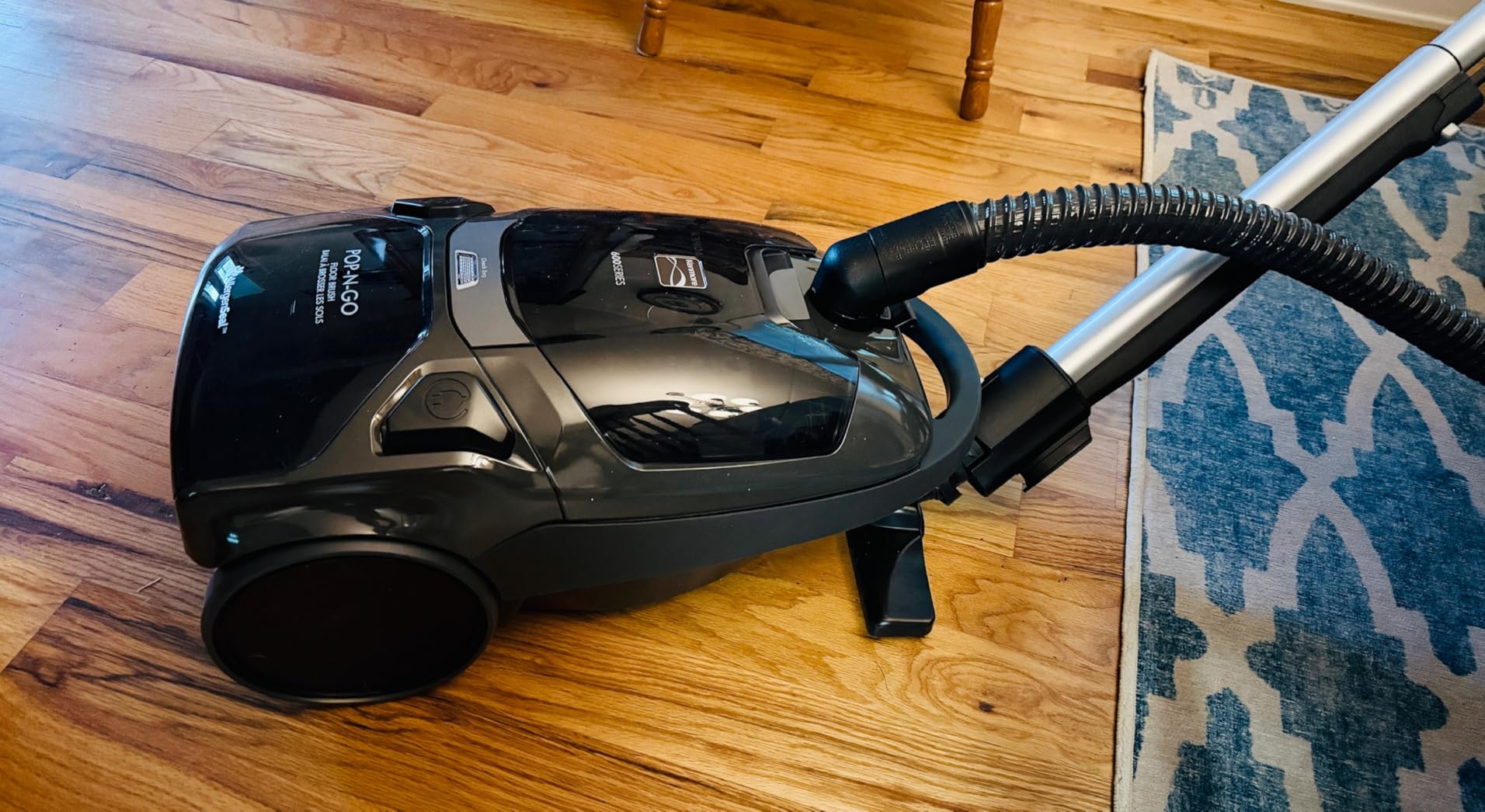 Kenmore BC4039 600 Series Pet Friendly Bagged Canister Vacuum with POP-N-GO, Pet PowerMate, Hair Eliminator Brushroll, HEPA Filter, Performance Indicator, Extended Reach and Auto Cord Rewind customer photo 2