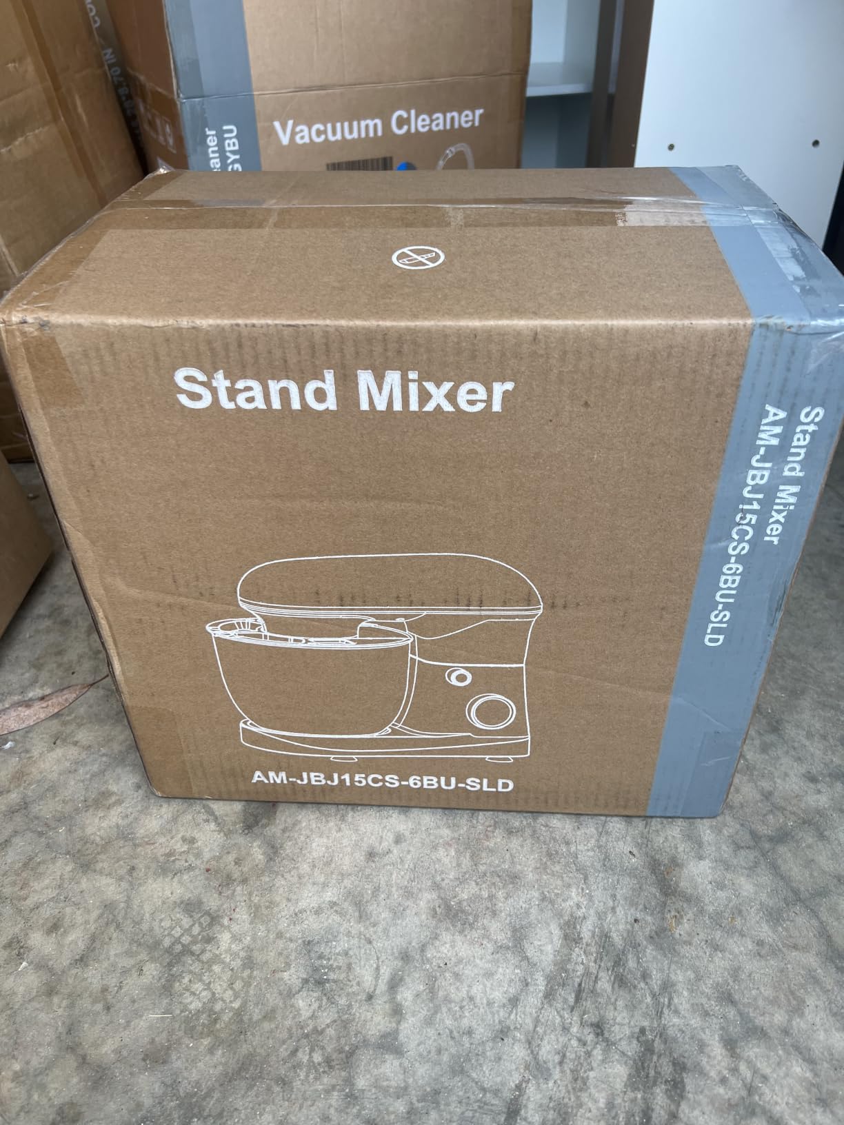 NEWBULIG Stand Mixer 4.2QT, Kitchen Electric Mixers Alternative | 10-Speed Dough Hook, Whisk, Beater & Splash Lid, Multi-Cover for Baking, Cakes and Home Cooking Needs customer photo 1