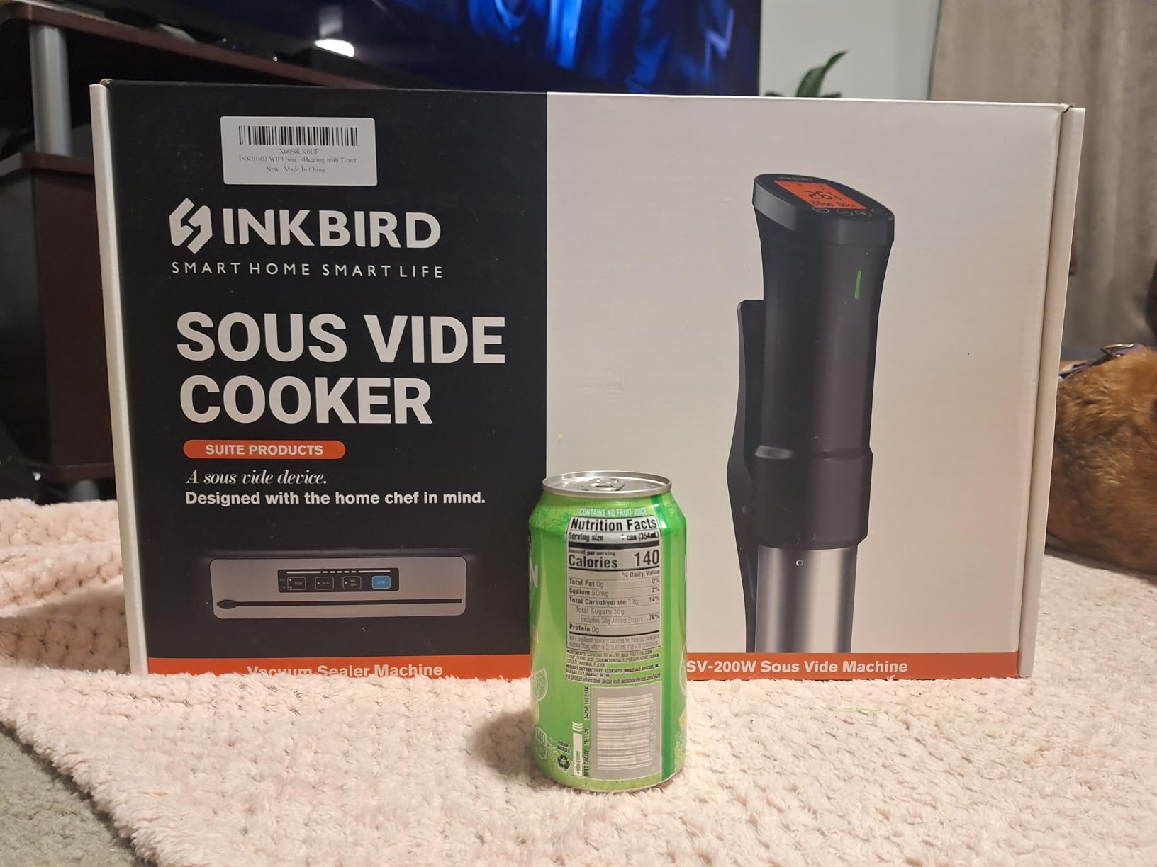 INKBIRD 2.4G WIFI Sous Vide Cooker Bundle with Vacuum Sealer Machine | ISV-200W 1000W Sous-Vide Kits Immersion Circulator for Sous Vide w/14 Preset Recipes on Thermal Immersion & Vacuum Sealer customer photo 1