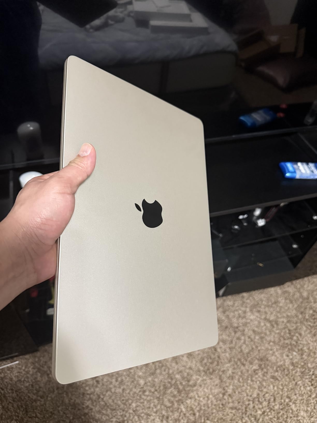 2026 MacBook Air 15-inch Laptop with M5 chip, 15.3-inch Liquid Retina Display, 16GB Unified Memory, 1TB SSD, 12MP Center Stage Camera, Touch ID, Wi-Fi 7, Midnight customer photo 1