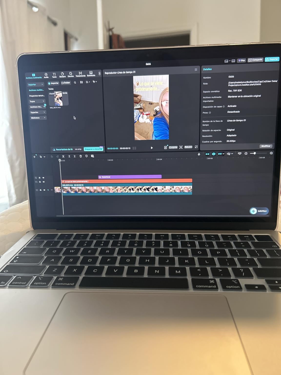 2026 MacBook Air 13-inch Laptop with M5 chip: Built for AI, 13.6-inch Liquid Retina Display, 16GB Unified Memory, 512GB SSD, 12MP Center Stage Camera, Touch ID, Wi-Fi 7; Midnight customer photo 1