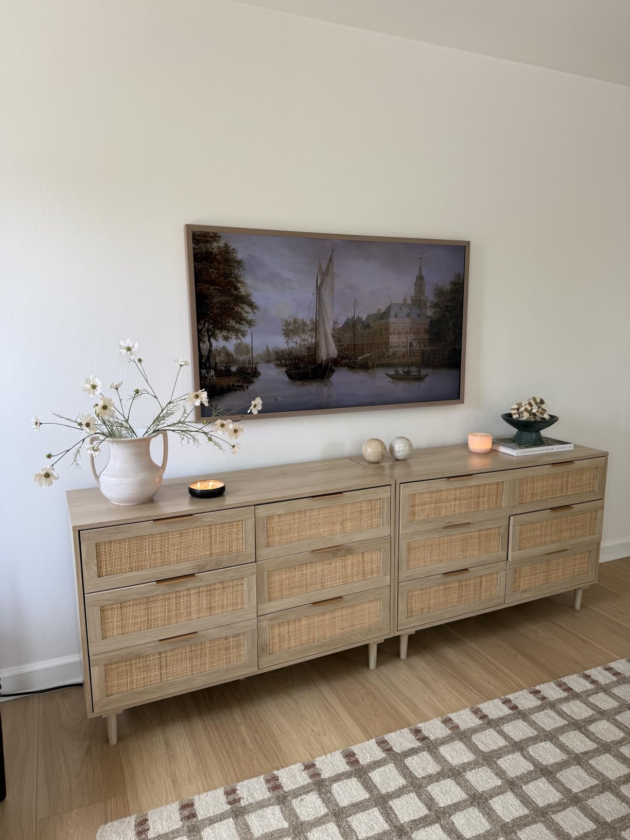 Hisense 55“ Hi-QLED S7 CanvasTV Series 4K UHD Google Smart Art TV (55S7SG, 2026 New) - 144Hz, Art Mode, Anti-Glare Panel, Dolby Vision HDR, Hi-Matte Display, Frame & UltraSlim Wall Mount Included customer photo 2