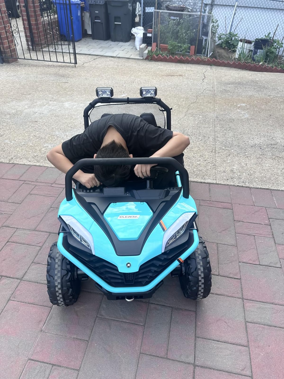 ELEMARA 24V Ride on Car for Kids, 2 Seater XL 20