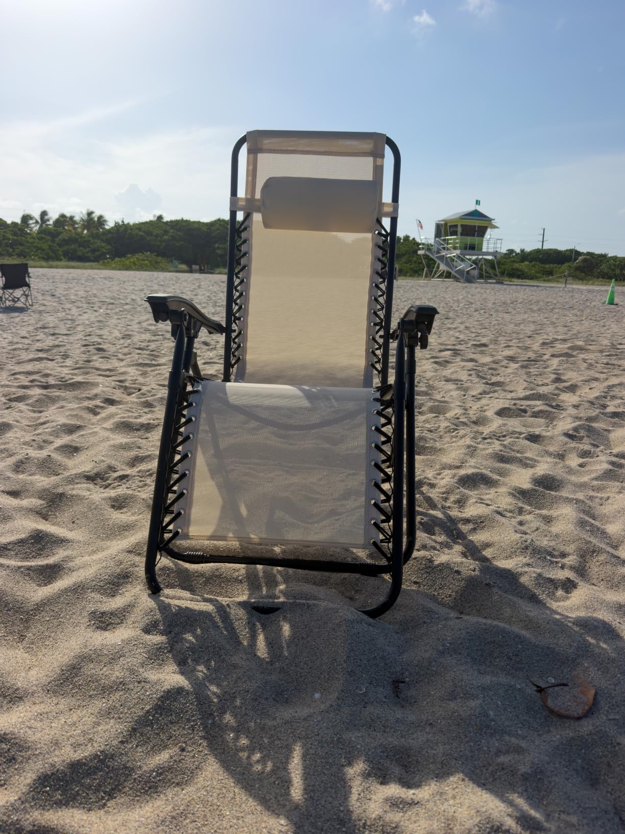 Best Choice Products Set of 2 Extra Wide Adjustable Steel Mesh Zero Gravity Lounge Chair Recliners w/Pillows and Cup Holder Trays - Forest Green customer photo 2