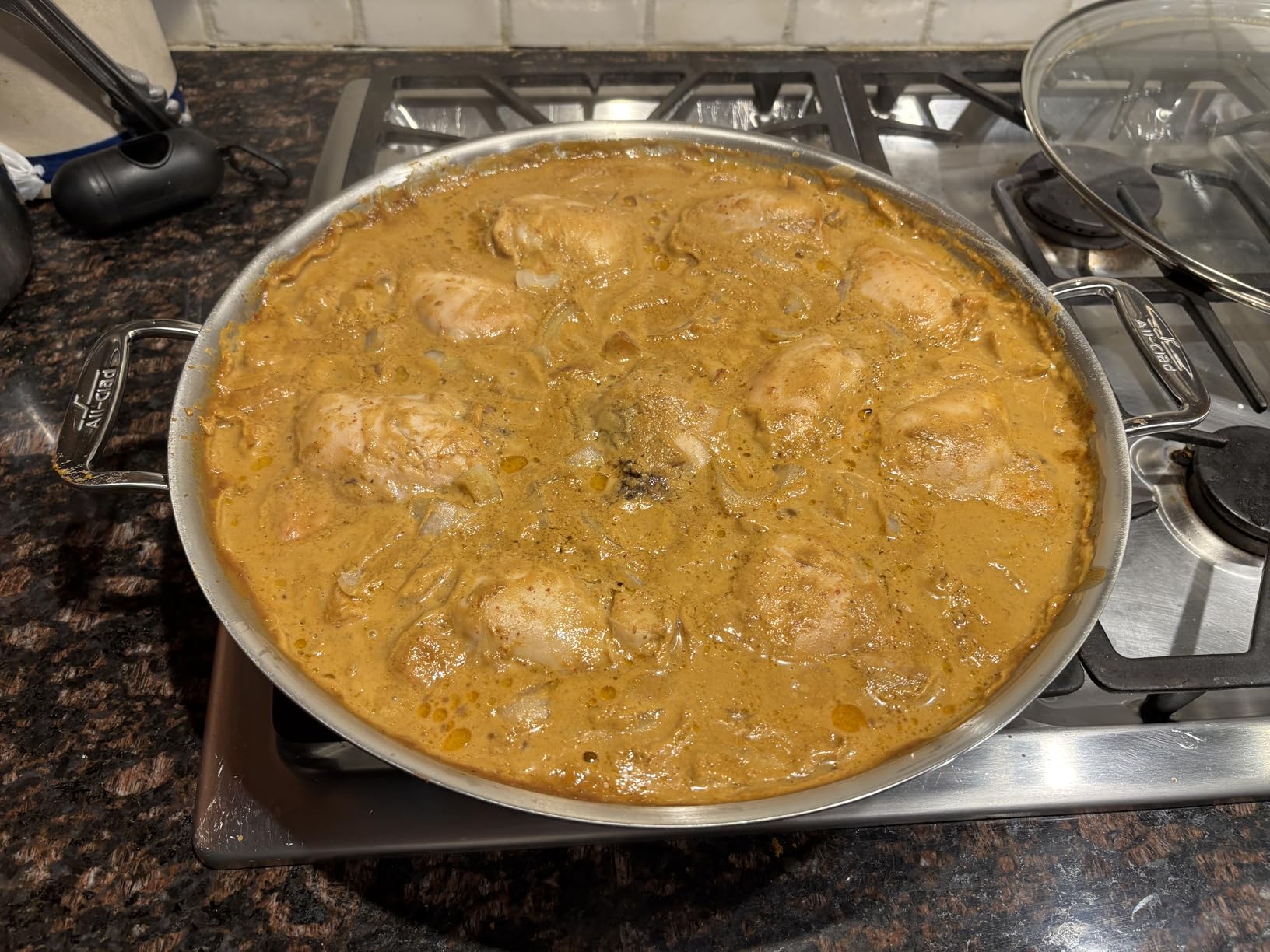 All-Clad D3 Stainless Steel 14 inch Paella Pan - Made in the USA customer photo 1