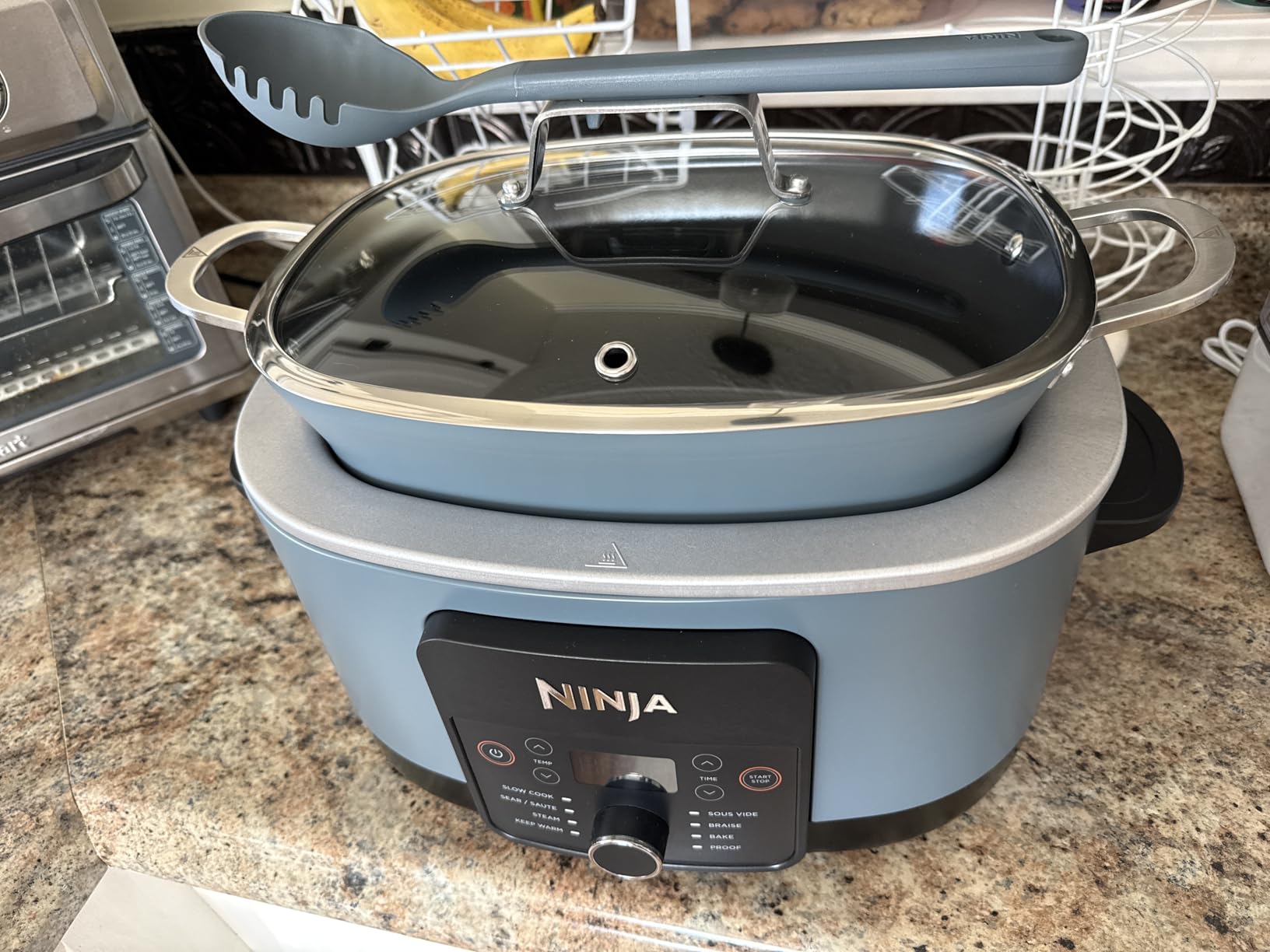 Ninja PossibleCooker PRO Plus 8.5-qt, 9-in-1 Multi-Cooker, Blue Macaron, 1400W, Slow Cook, Sear, Sauté, Proof customer photo 1