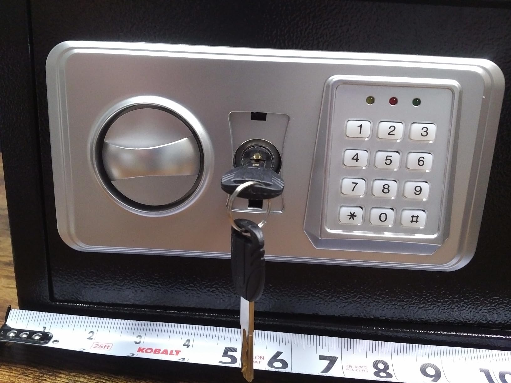 2.6 Cuft Biometric Drop Safe for Business, Anti-Theft Fingerprint Safe Box with Quick Place Drop Slot, Digital Keypad and Spare Key, Depository Safe for Home Office Retail Store Business Mail Church customer photo 2