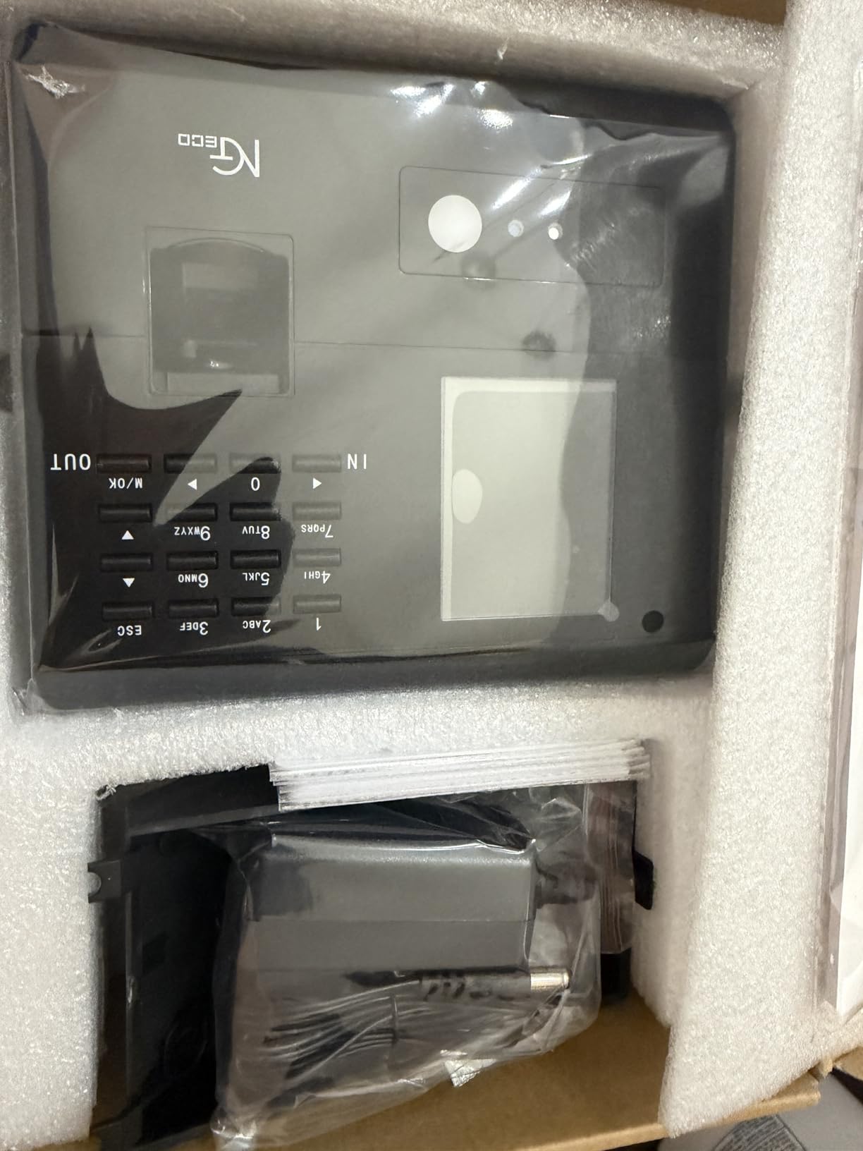 NGTeco APP Time Clock for Small Business, 4-in-1 Mode, No Monthly Fee | Employee Attendance Machine with Face, Fingerprint, RFID & PIN Check-in, 10 RFID Cards, 2.4G WiFi, Flexible Shift Management customer photo 2