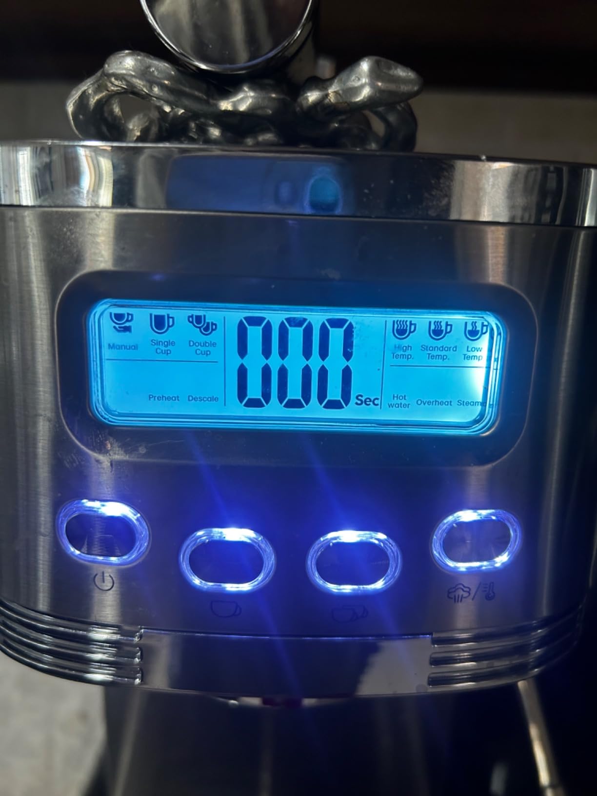 AMZCHEF 20 Bar Home Espresso Coffee Machine | LED Touchscreen, Built-in Milk Frother, Self-Cleaning Function, Makes Latte & Cappuccino, Ideal Coffee Starter Machine customer photo 1