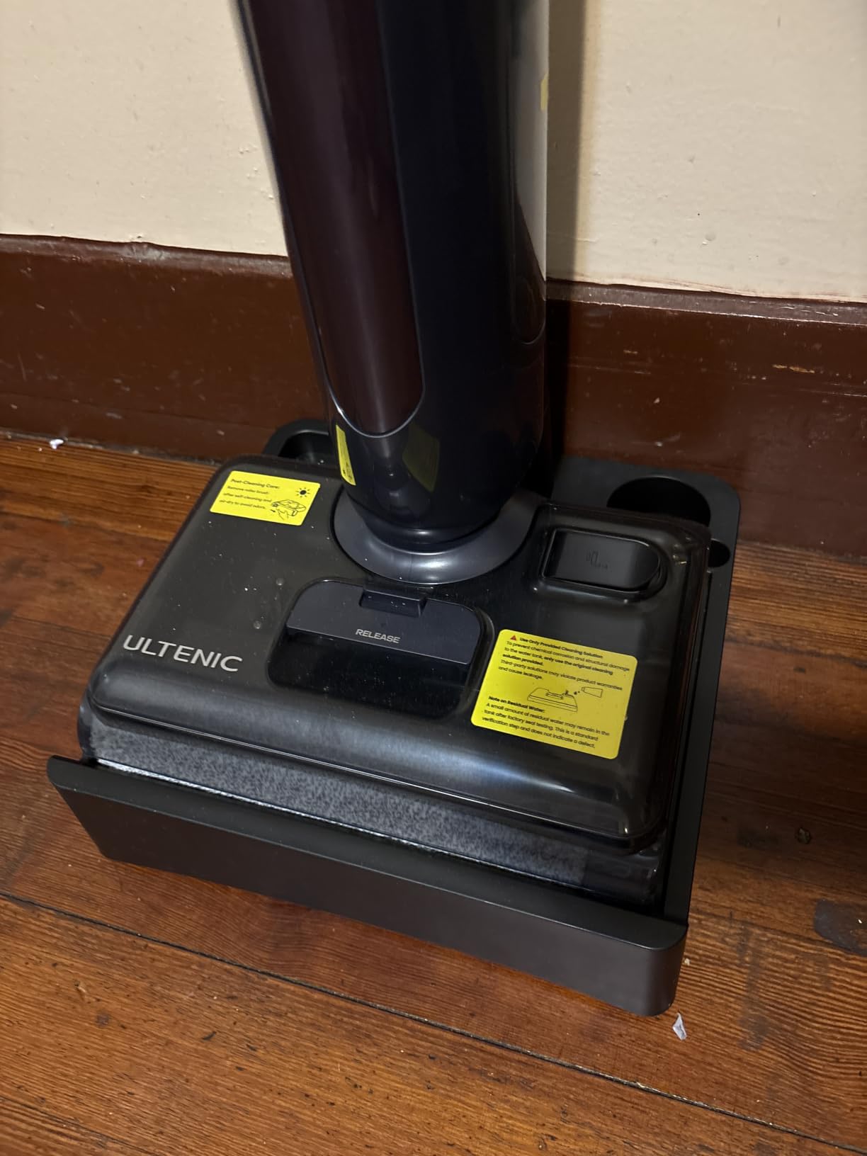 Ultenic Wet Dry Vacuum Cleaner, Vacuum Mop for Wet & Dry Messes, 180° Lay-Flat & Auto Self-Cleaning customer photo 1