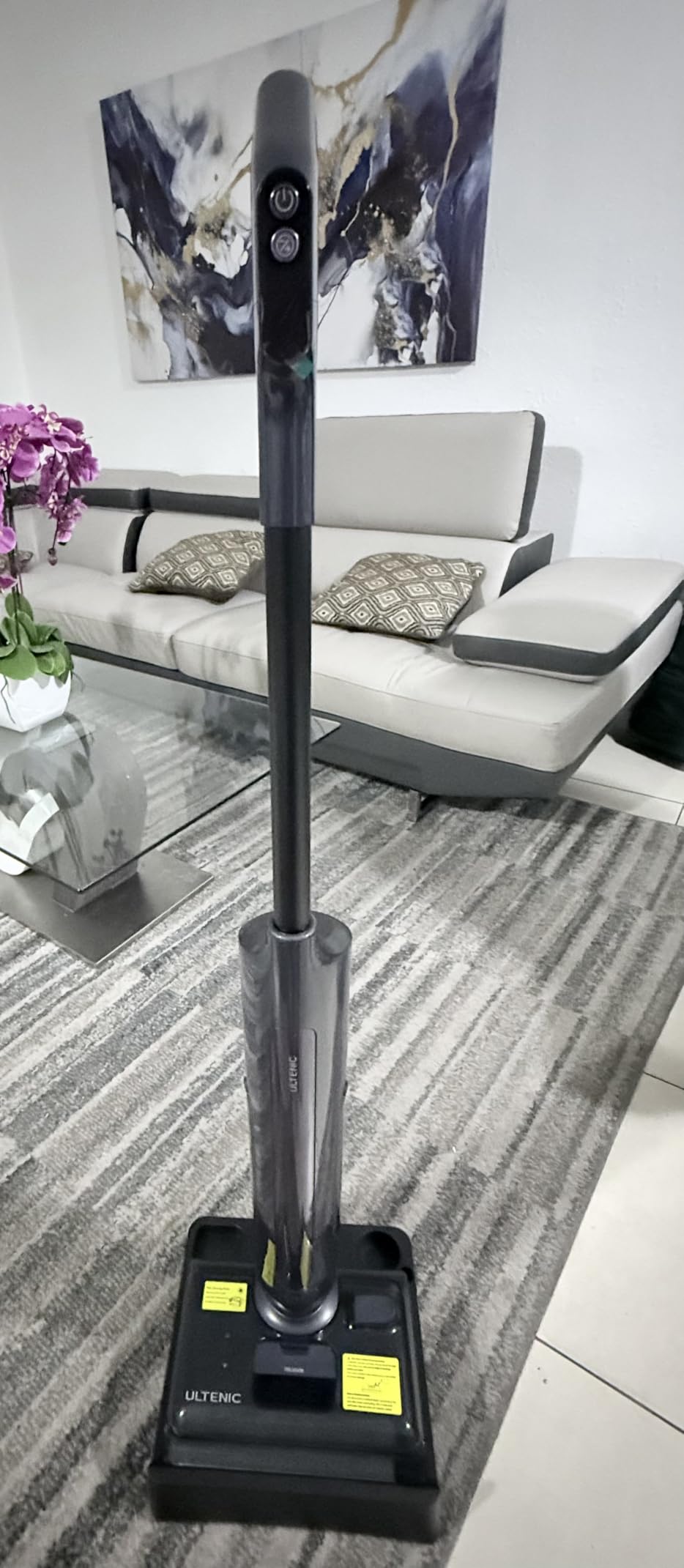 Ultenic Wet Dry Vacuum Cleaner, Vacuum Mop for Wet & Dry Messes, 180° Lay-Flat & Auto Self-Cleaning customer photo 2