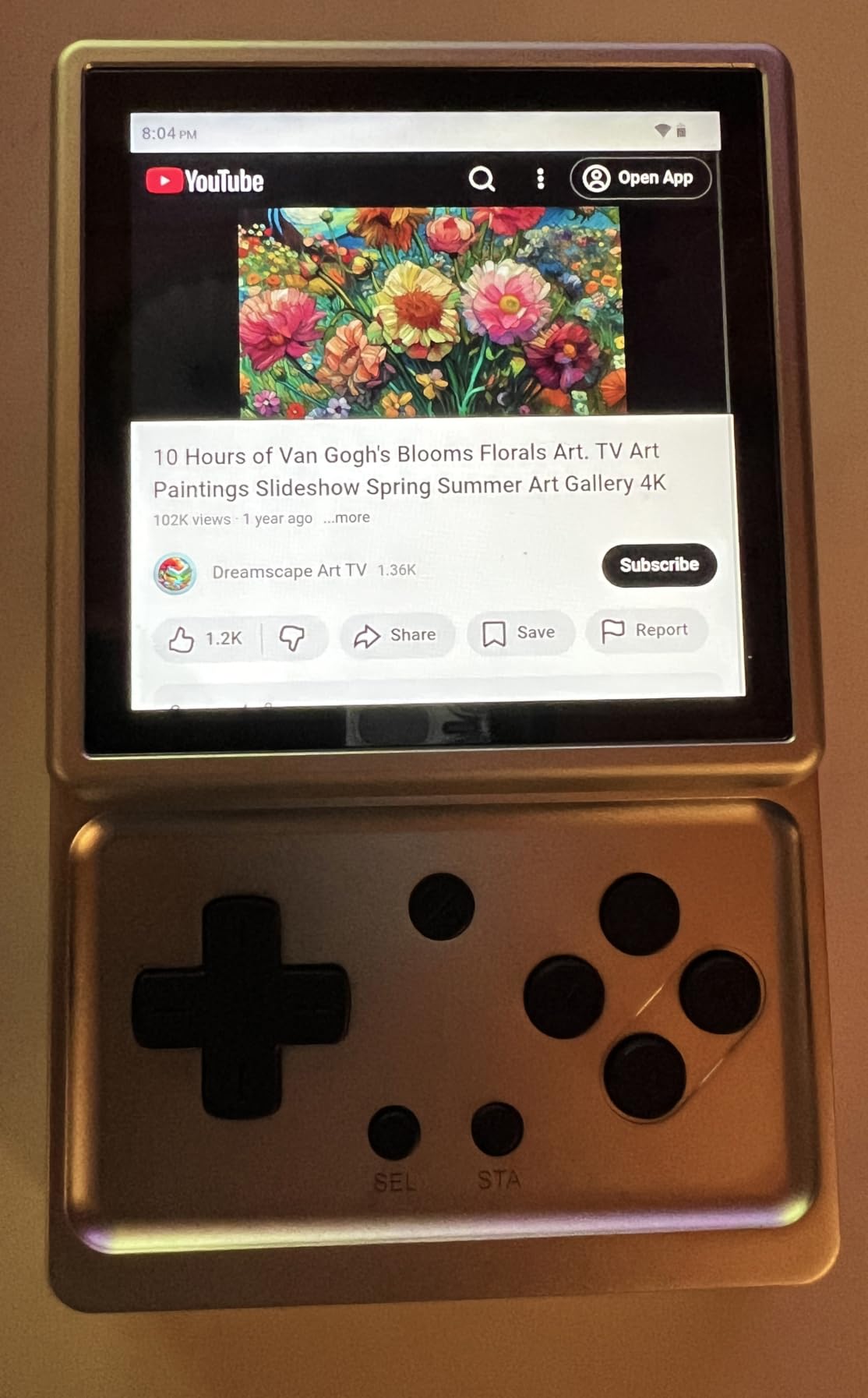 Anbernic RG Rotate Retro Handheld Game Console, 3.5-Inch Rotating Touchscreen, Android 12, T618, 3GB+32GB, Aluminum Alloy Portable Gaming Device with Adjustable Shoulder Buttons (Aurora Silver) customer photo 1