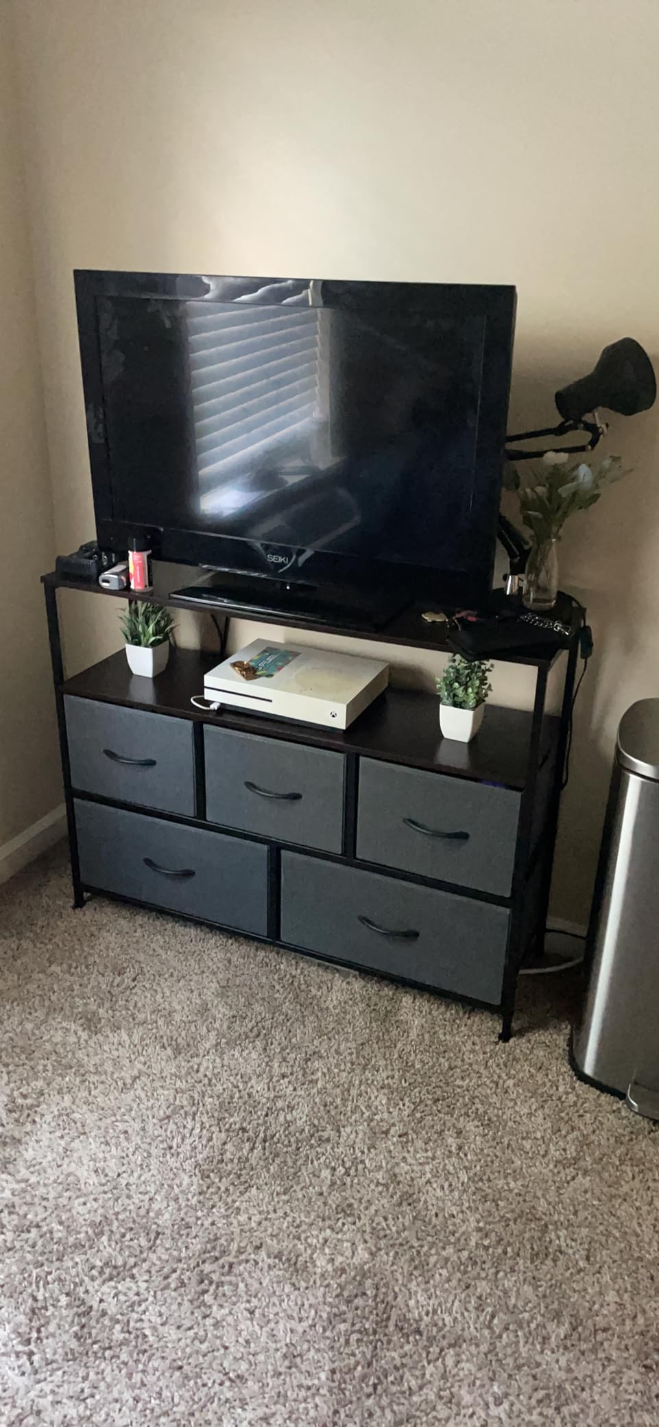 WLIVE 6 Drawer Dresser for Bedroom, 59