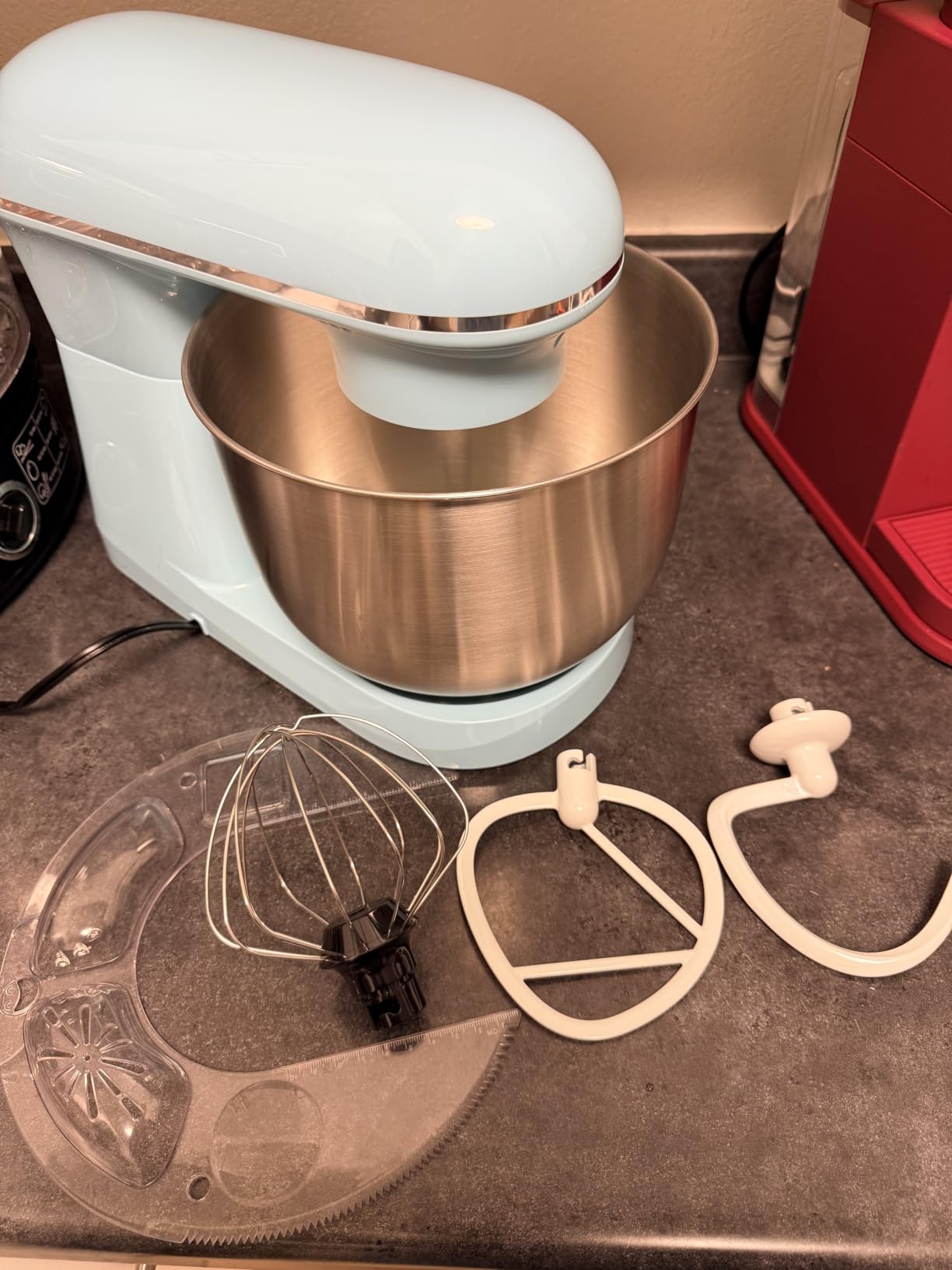 OLIXIS 6.3 Qt Stand Mixer, 10-Speed Tilt-Head Electric Mixer for Baking customer photo 1