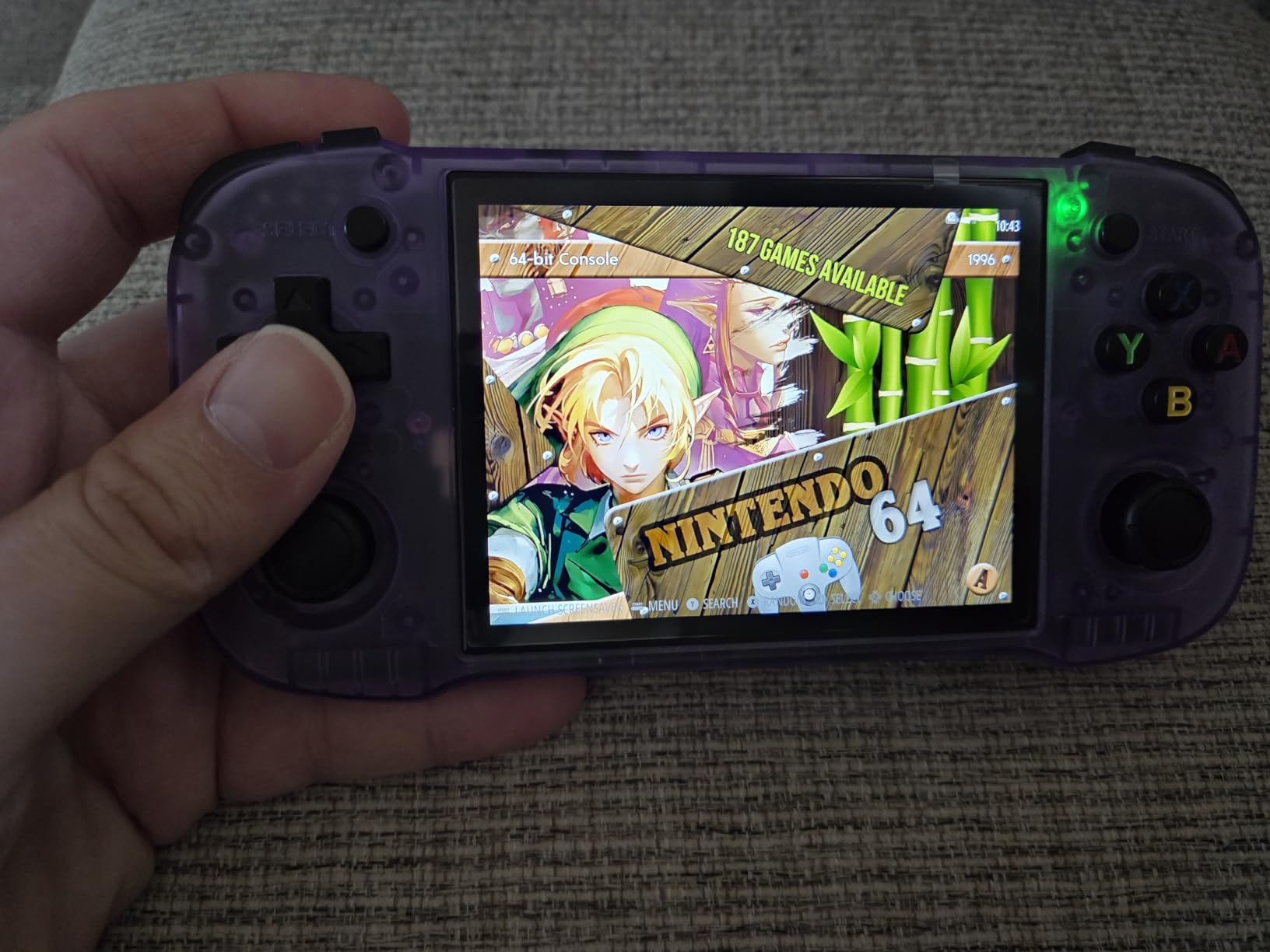 R46H Retro Handheld Game Console, Portable Gaming Console with 20,000+ Classic Games, 4.2