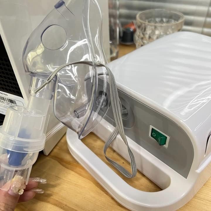Nebulizer Machine for Adults & Kids with Mouthpiece and Mask, Desktop Compressor & Jet for Home Use customer photo 2