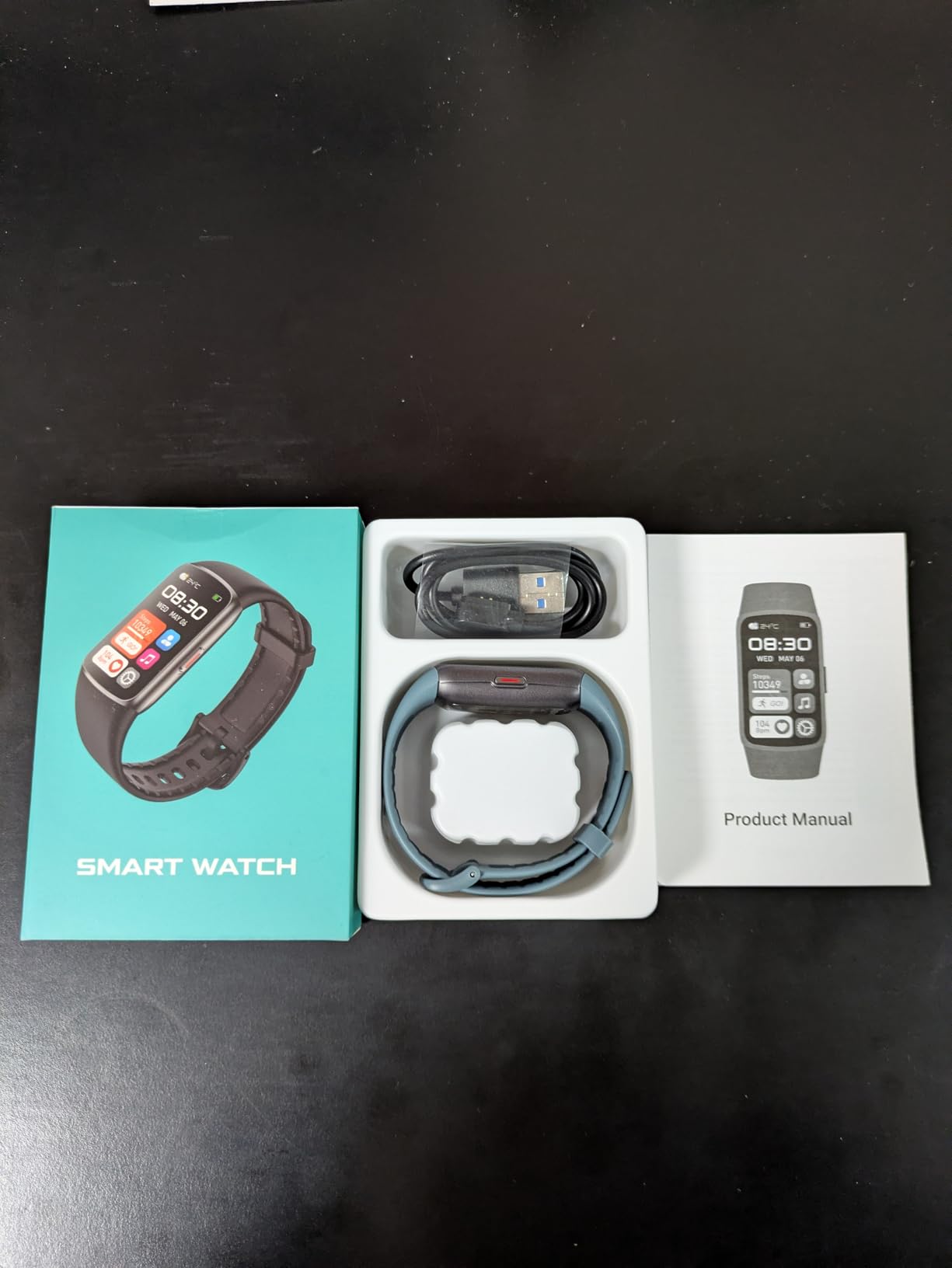Zeacool Fitness Tracker with 24/7 Heart Rate, Blood Oxygen Sleep Monitor, 123 Sports Modes Calories Smart Watch, IP68 Waterproof Step Counter Activity Trackers Health Pedometer for Women Men customer photo 2