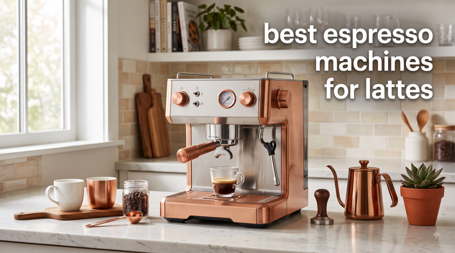 best espresso machines for lattes